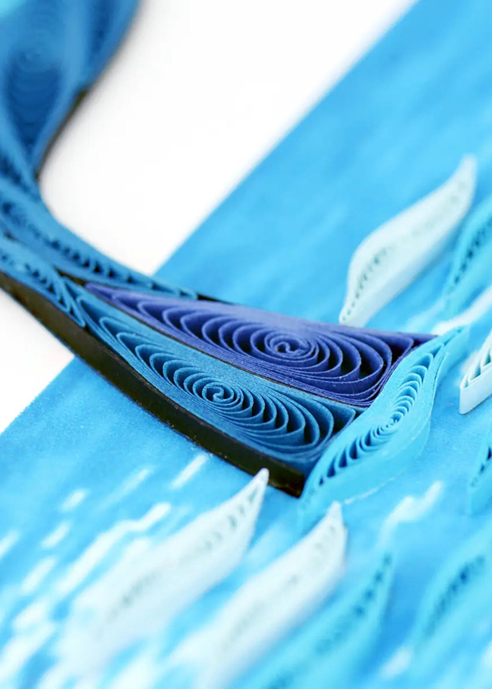 Quilling Cards Whale Tail Quilling Card