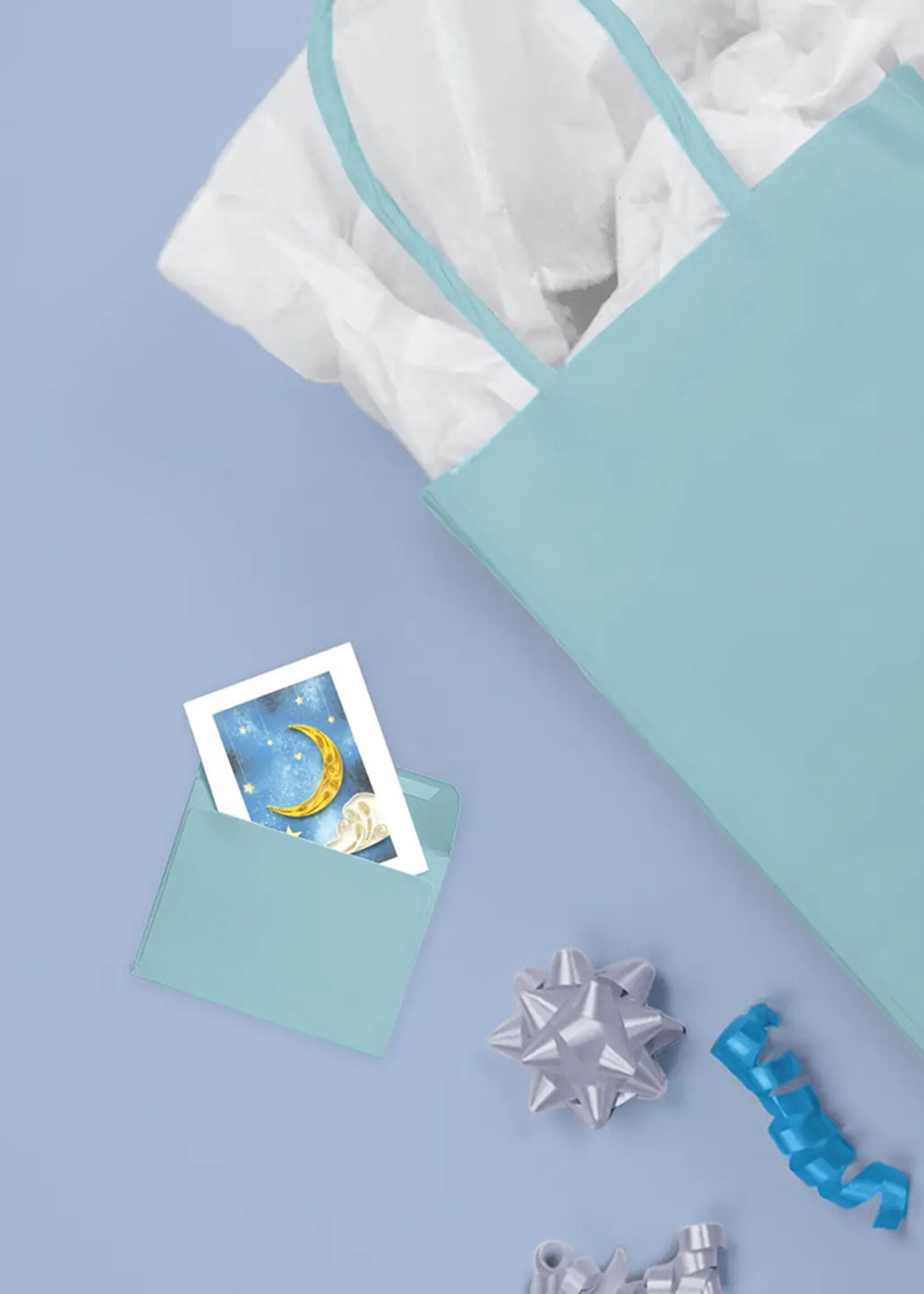 Quilling Cards Mini Moon & Stars Quilling Card