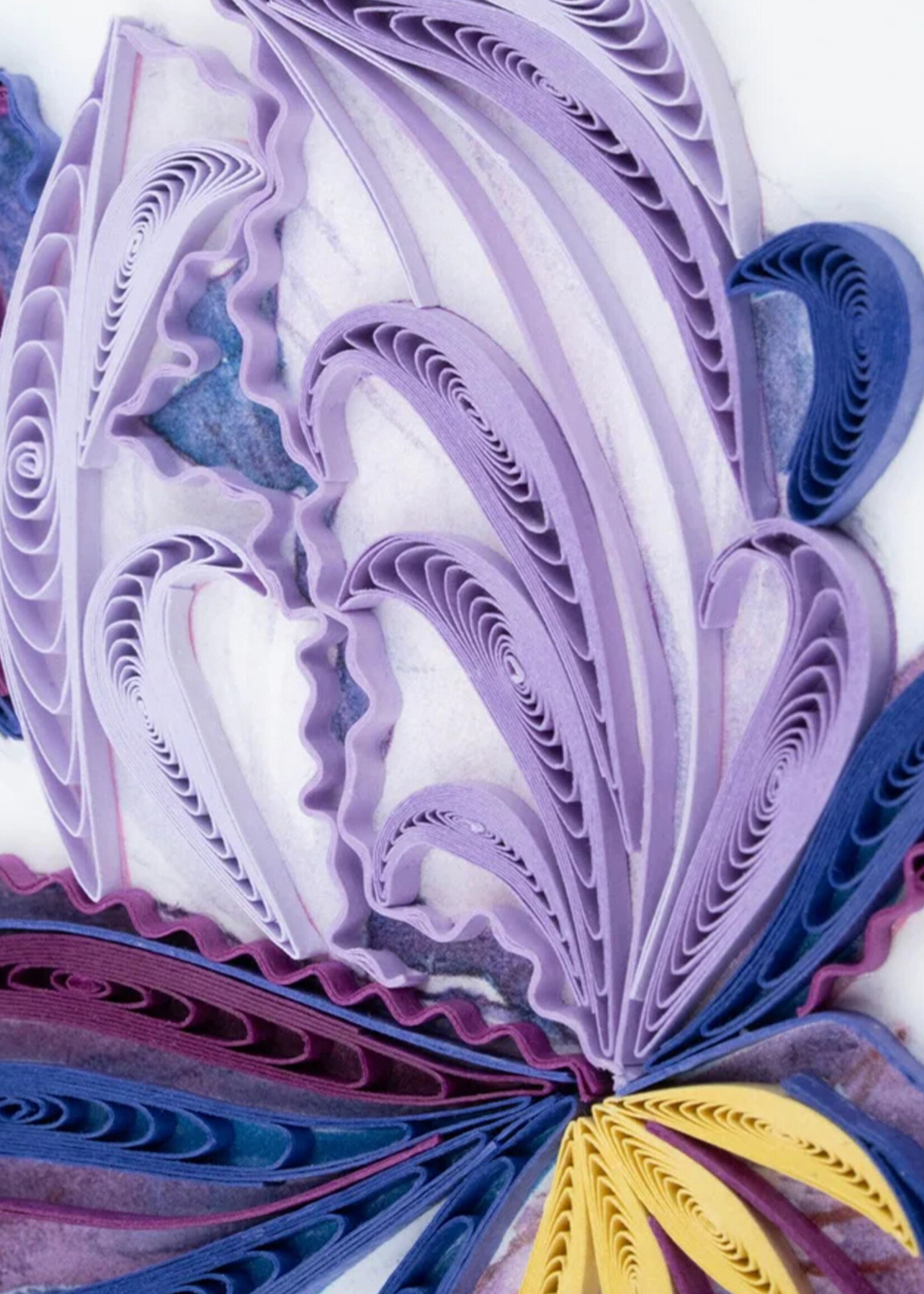 Quilling Cards Iris Bloom Quilling Card