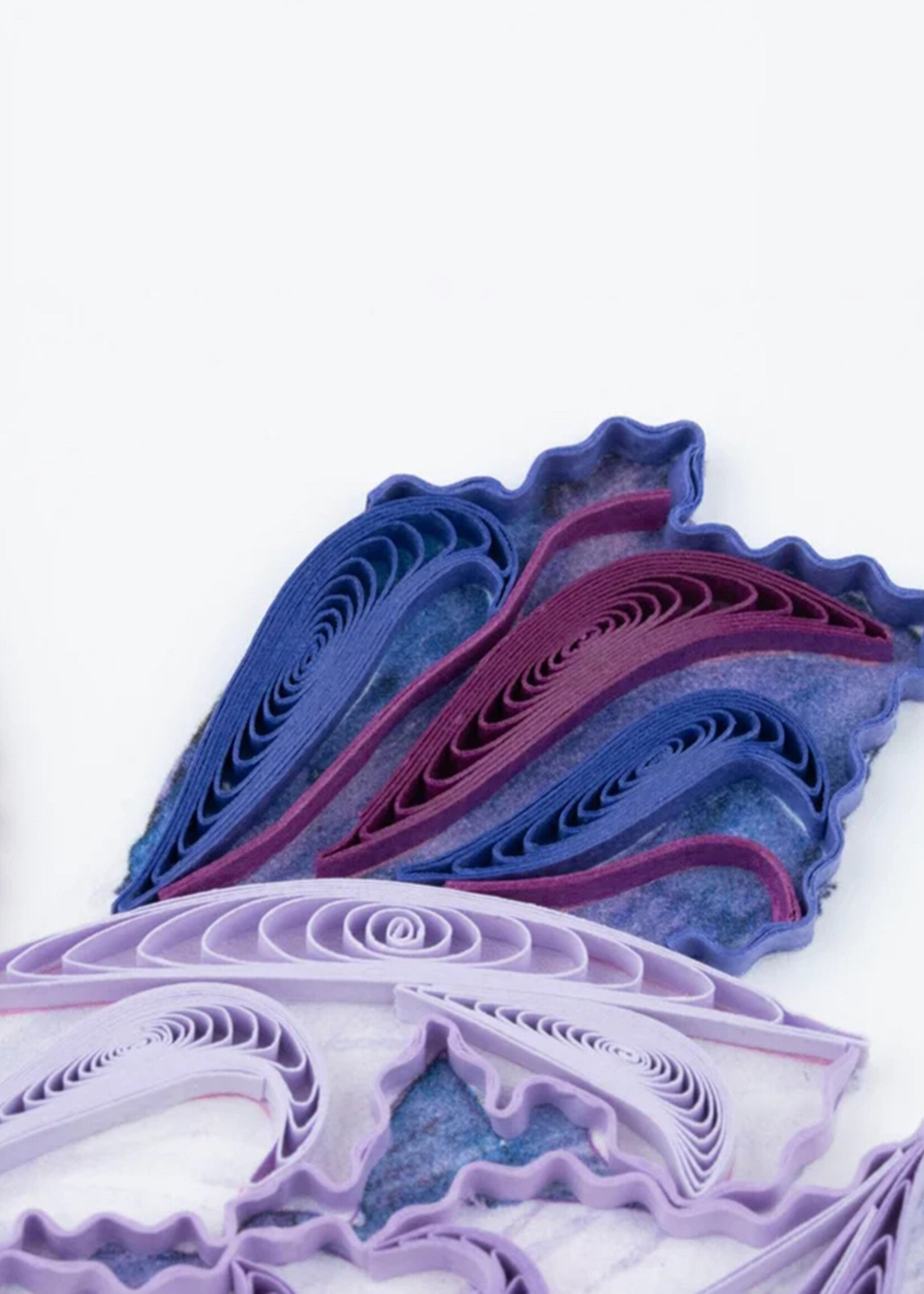 Quilling Cards Iris Bloom Quilling Card