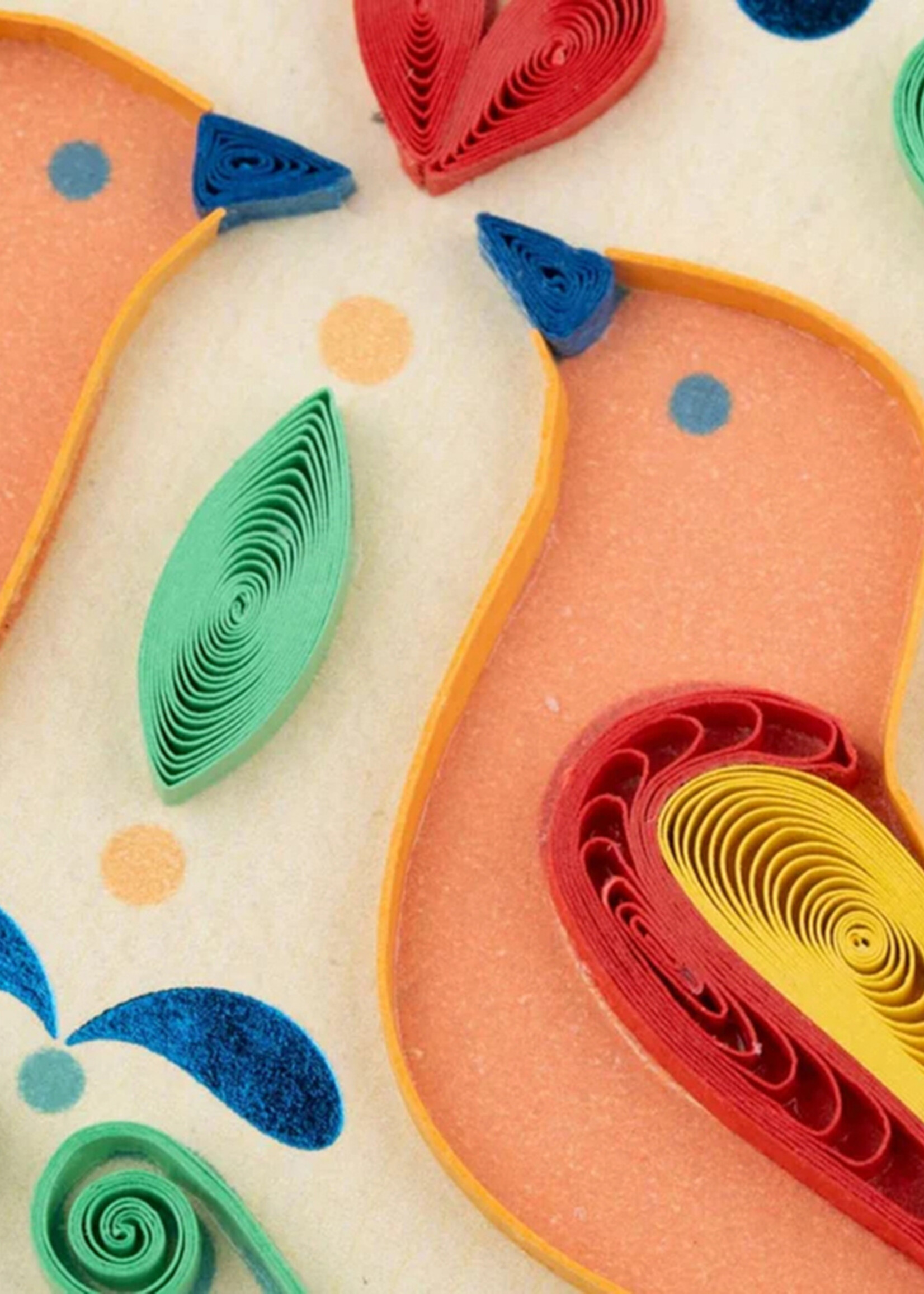 Quilling Cards Folk Art Quilling Card