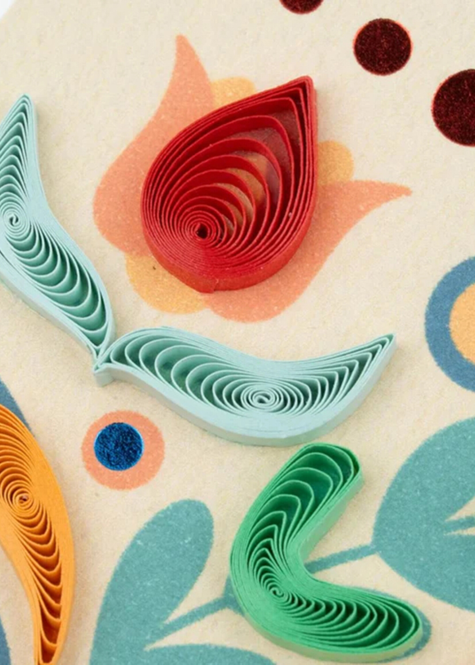 Quilling Cards Folk Art Quilling Card