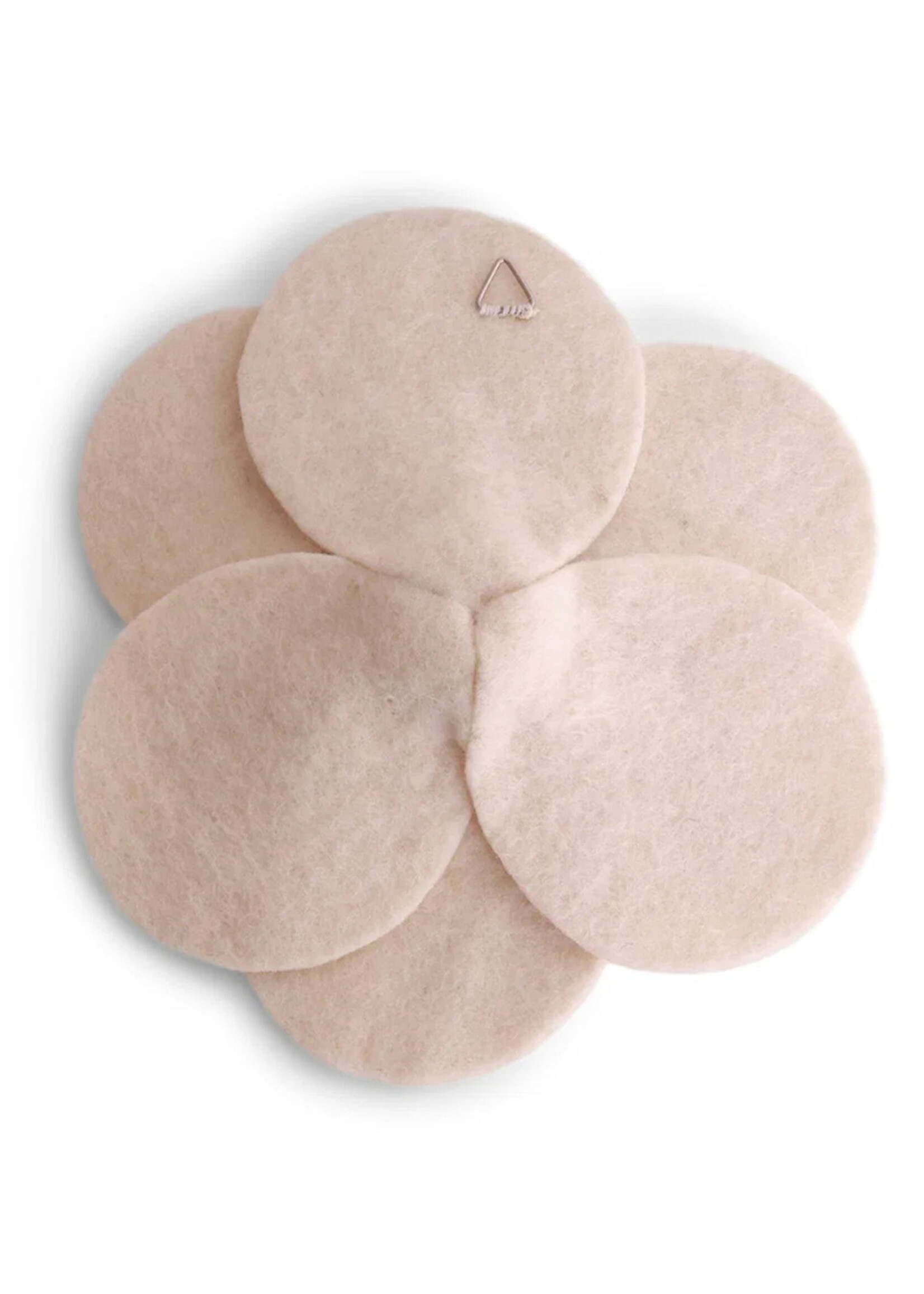 Gry and Sif 7.5" French Anemone Felt Wall Flower