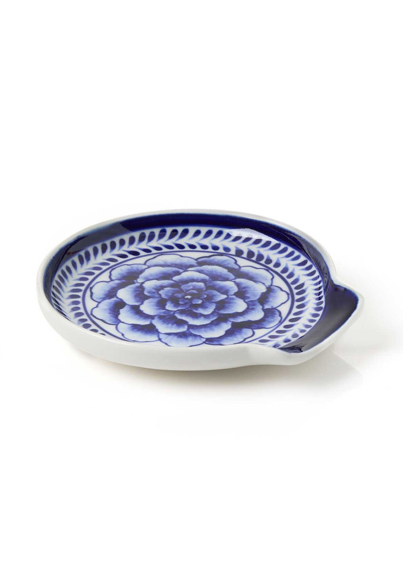 SERRV Indigo Bloom Spoon Rest