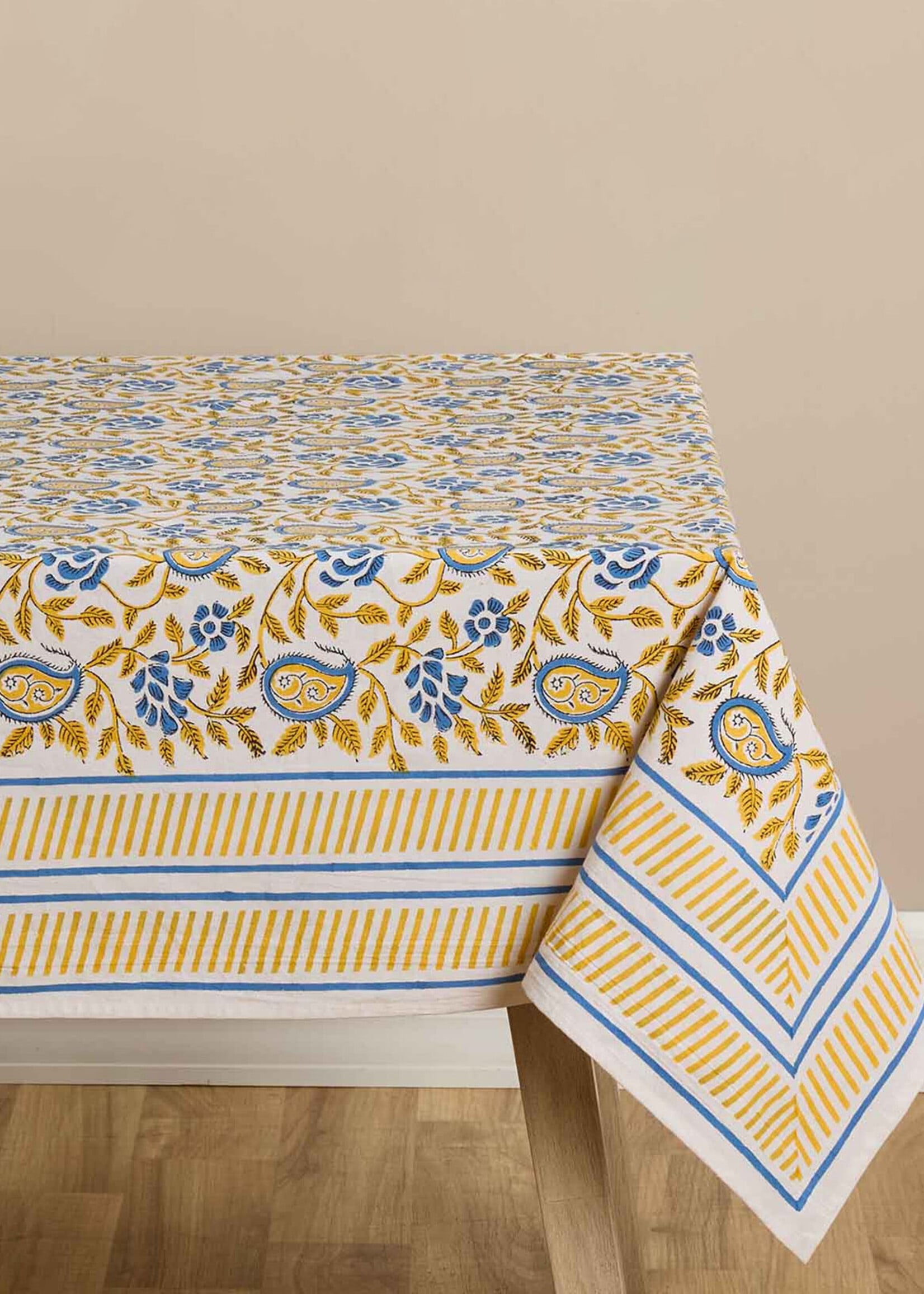 SERRV Suman Paisley Tablecloth - 60in x 90in