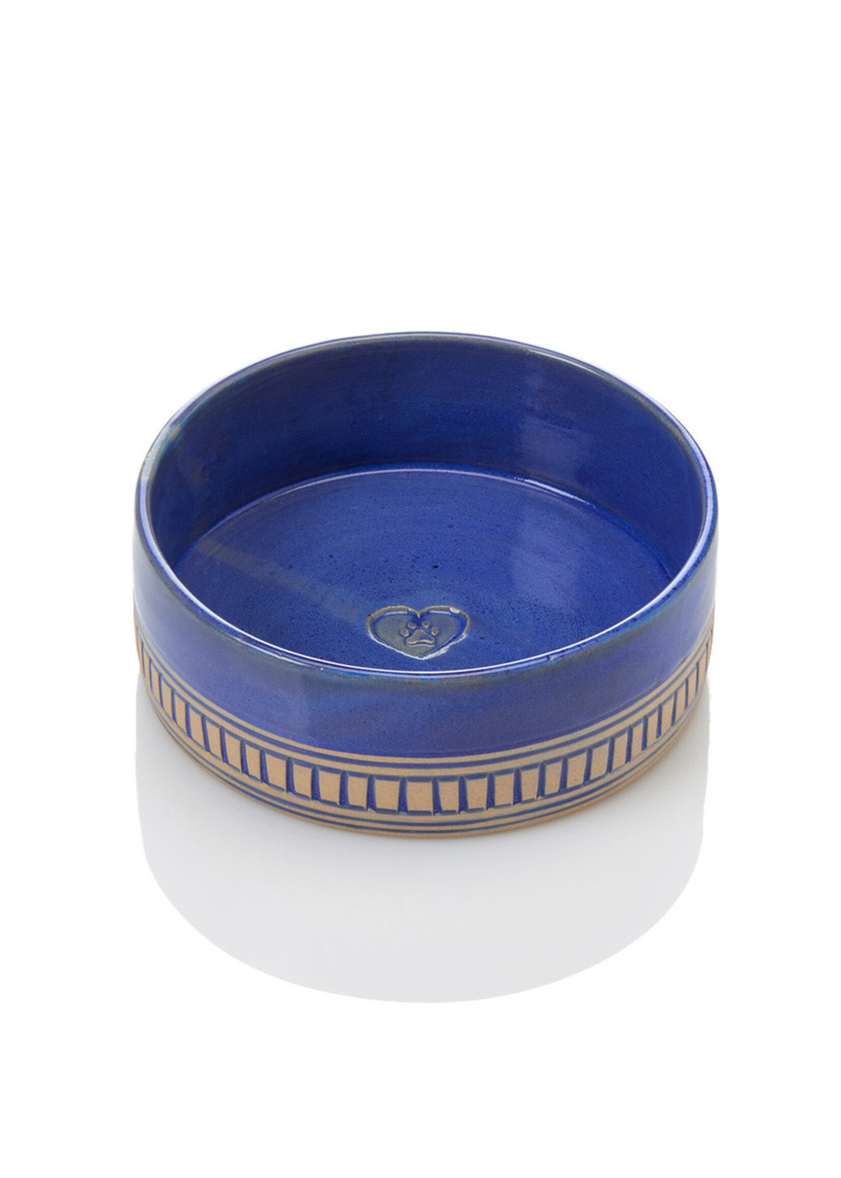 SERRV Small Pawfectly Loved Ceramic Pet Bowl