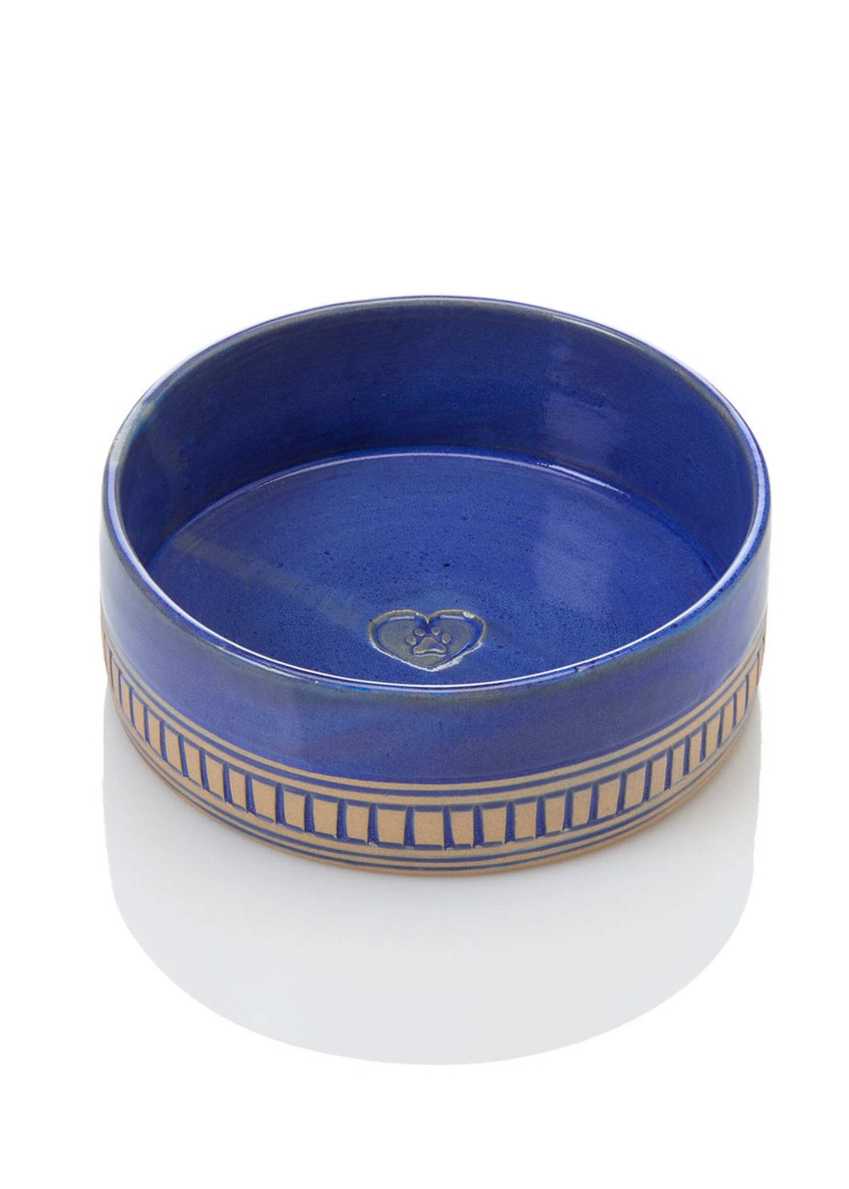 SERRV Large Pawfectly Loved Ceramic Pet Bowl