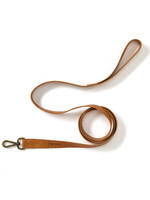 SERRV Camel Brown Leather Pet Leash