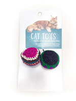Upavim Organic Catnip Cat Toy Hacky Sack - Assorted Colors
