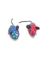 Upavim Organic Catnip Mice Cat Toy - Assorted Colors