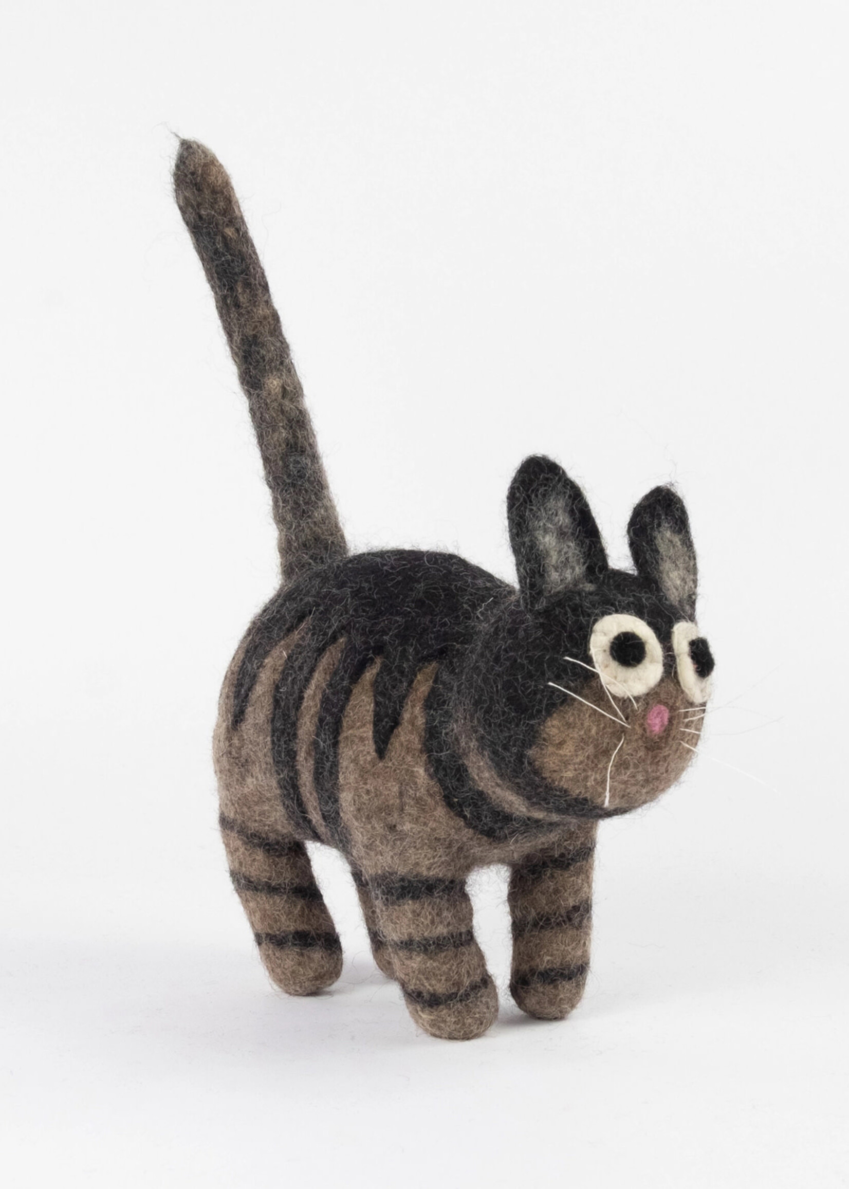 The Winding Road Felt Toy Cat