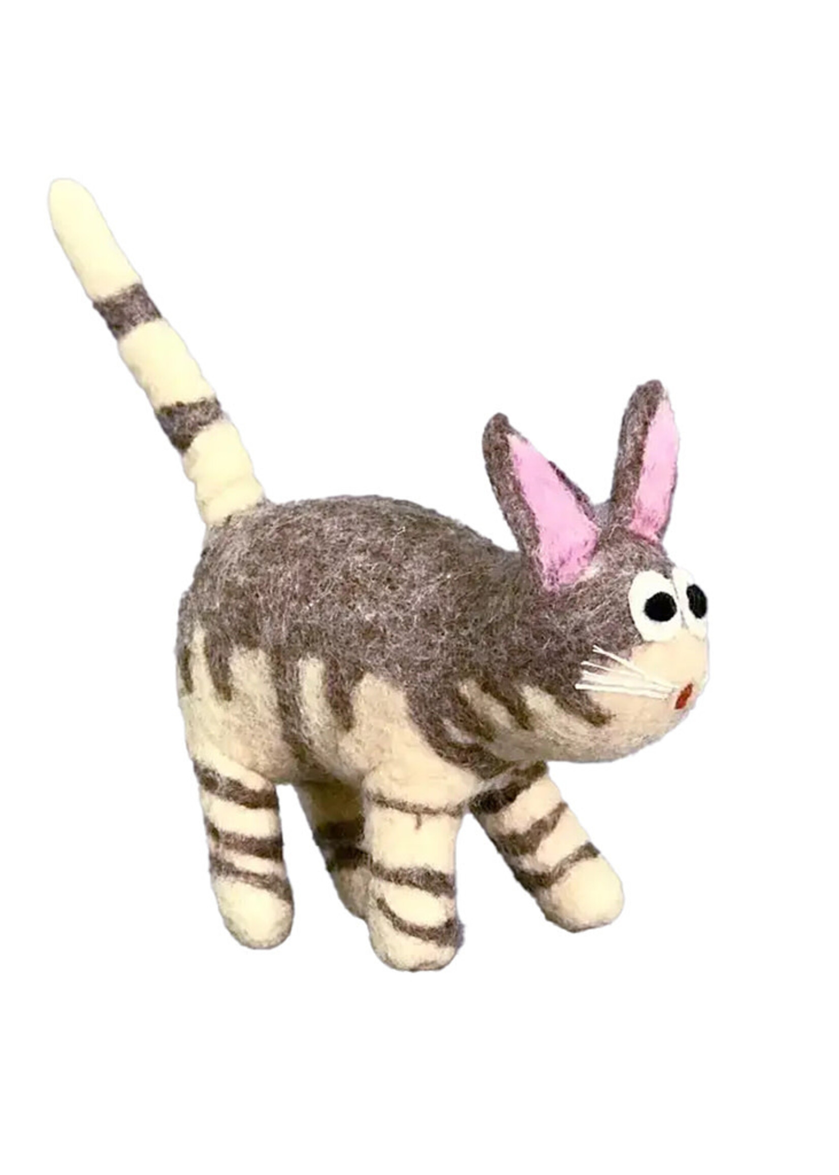 The Winding Road Felt Toy Cat