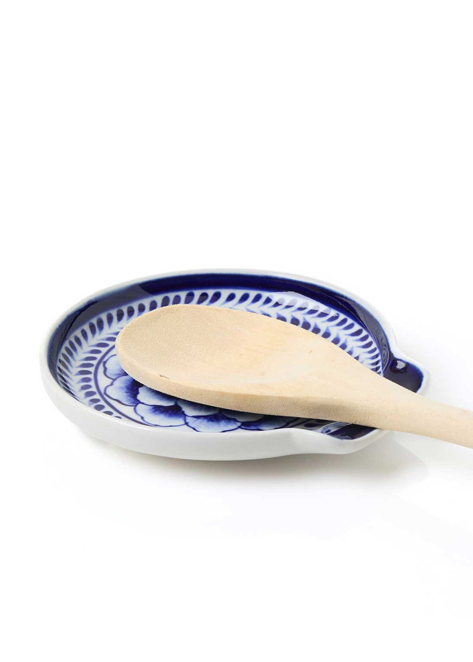 SERRV Indigo Bloom Spoon Rest