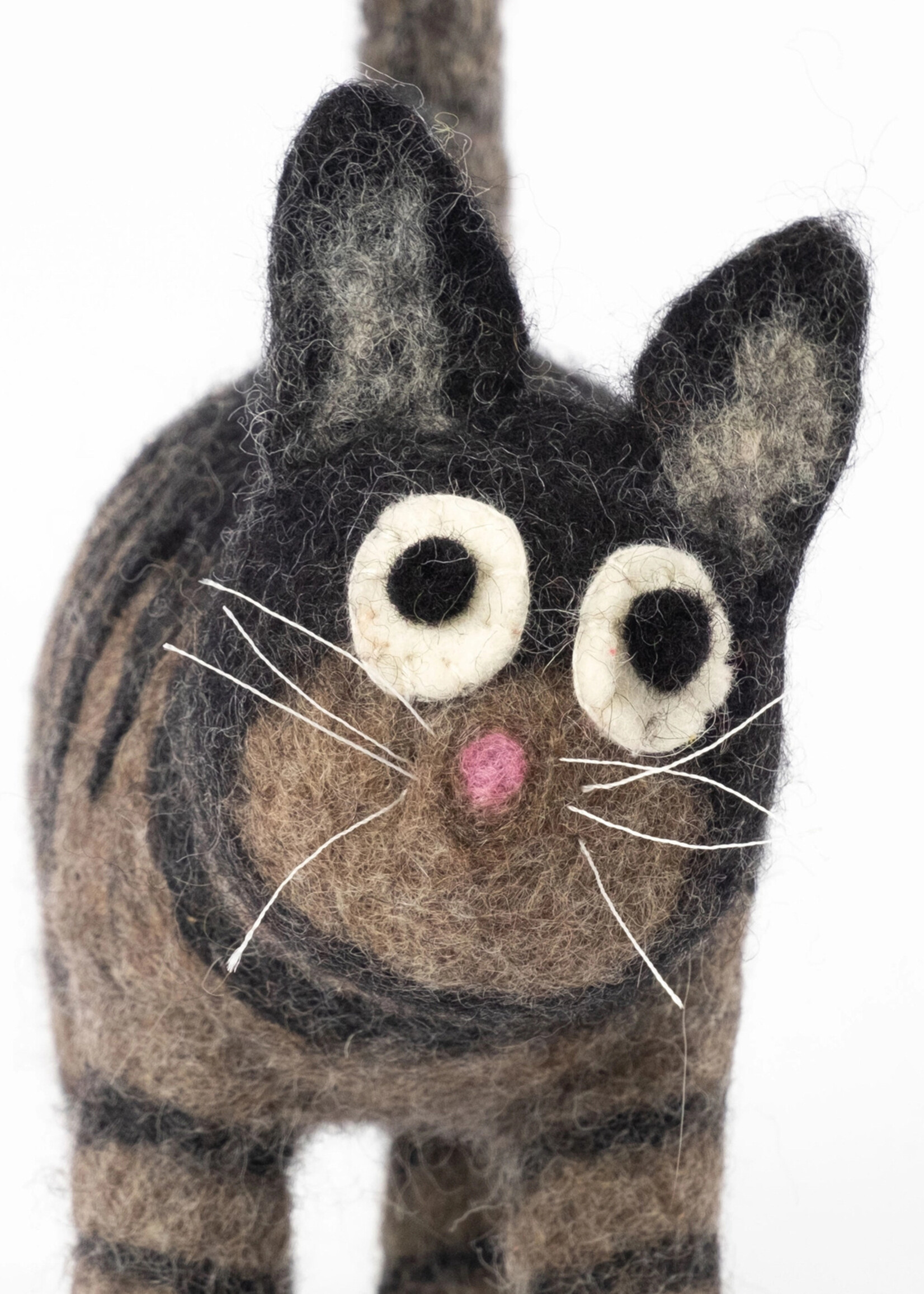 The Winding Road Felt Toy Cat