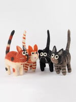 The Winding Road Felt Toy Cat