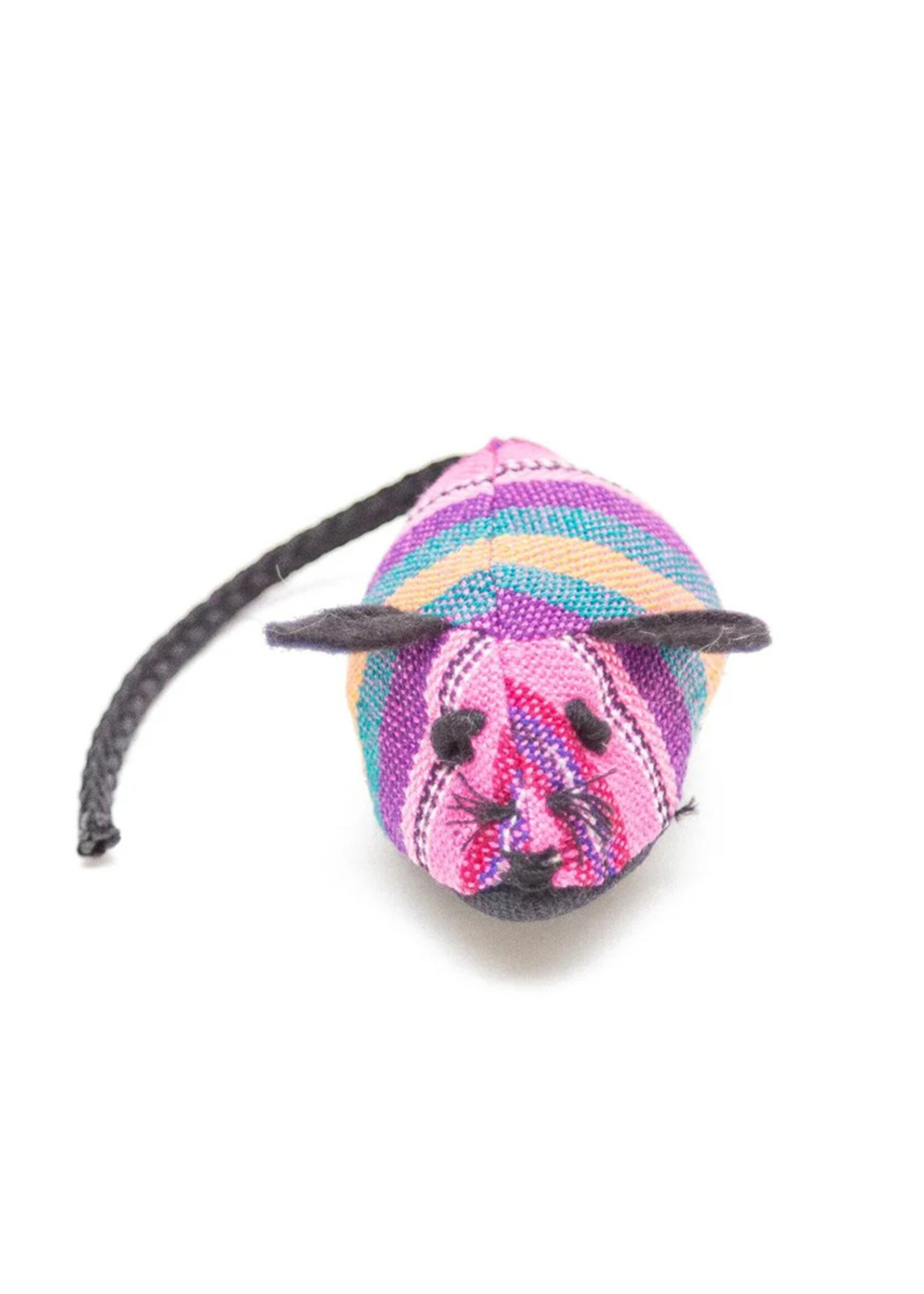 Upavim Organic Catnip Mice Cat Toy - Assorted Colors