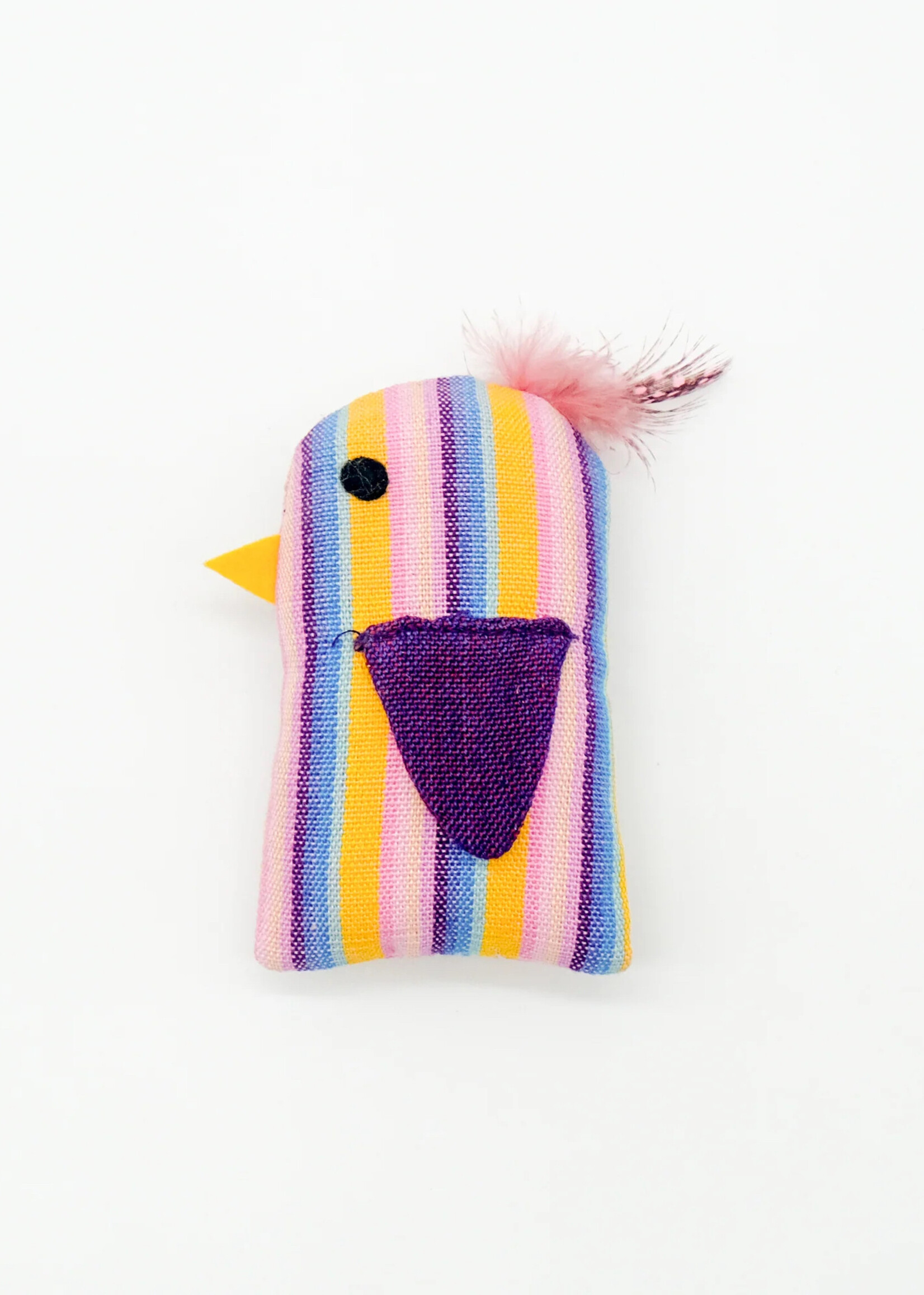 Upavim Organic Catnip Birdie Cat Toy - Assorted Colors
