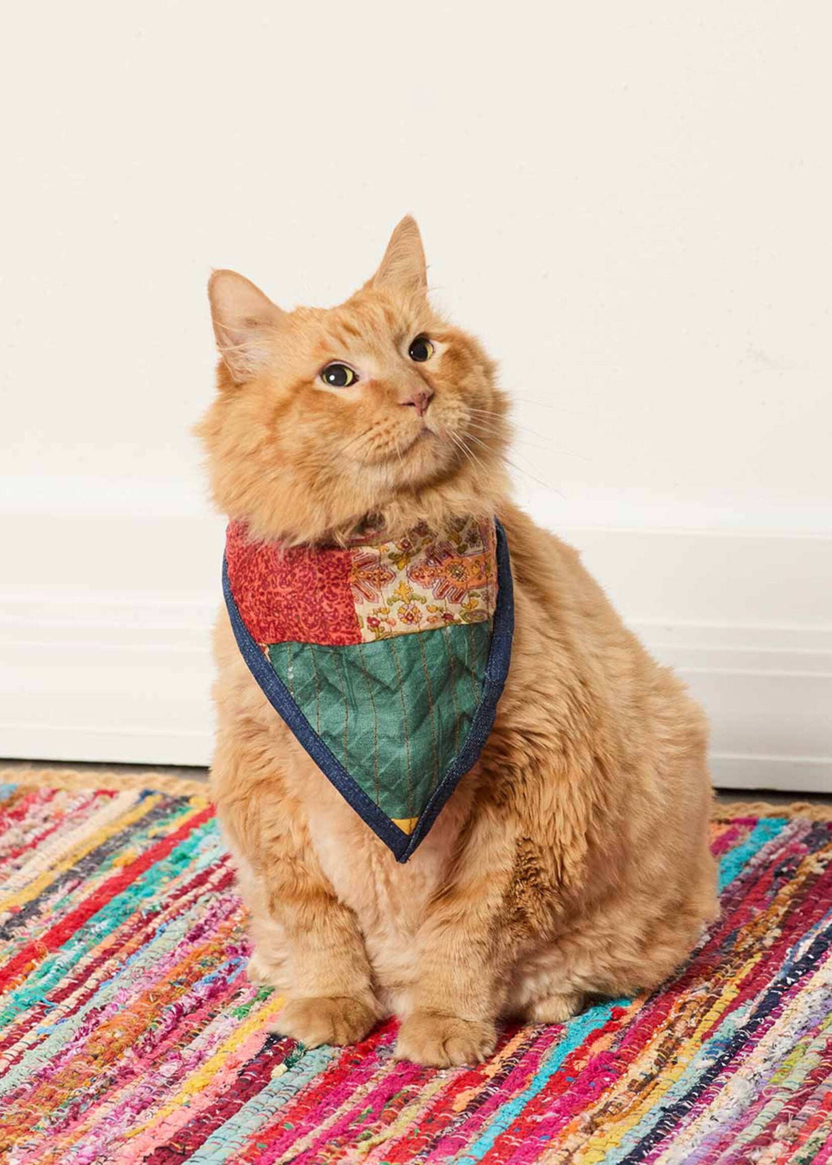 SERRV Upcycled Sari Pet Bandana