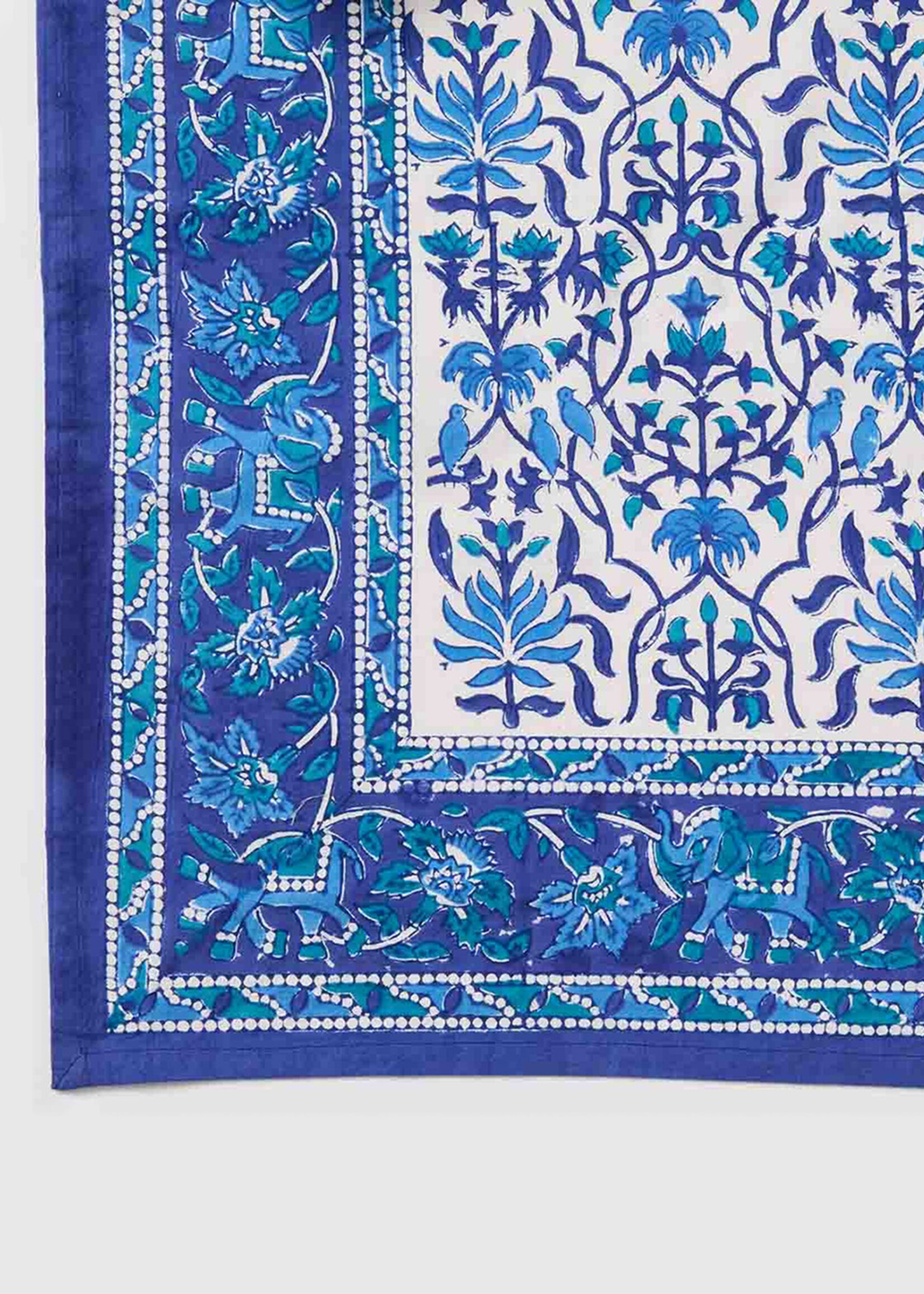 SERRV Elephant Oasis Tablecloth - 60in x 90in