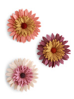Gry and Sif Gerbera Felt Wall Flower