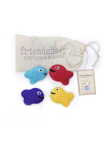 Felt Fish Family Cat Toy Set