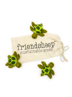 Felt Sea Turtle Cat Toy Set