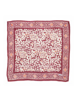 Kasih Co-op Plum Haze Floral Batik Bandana