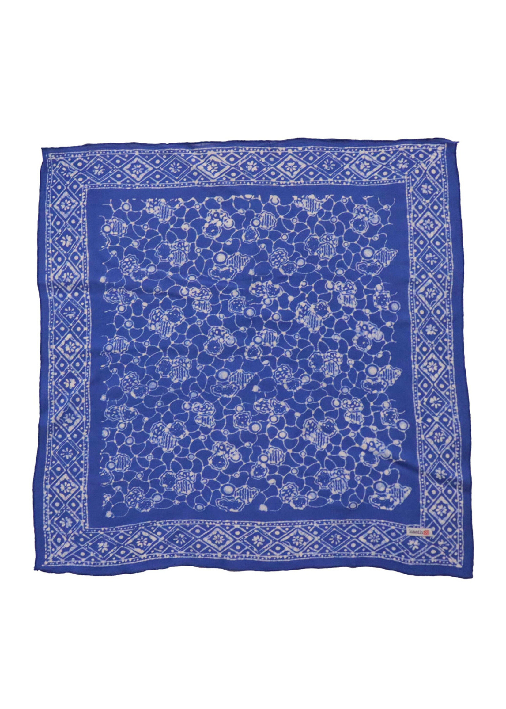 Kasih Co-op Boulder Blue Batik Bandana
