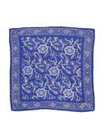 Kasih Co-op Blue Tendril Batik Bandana