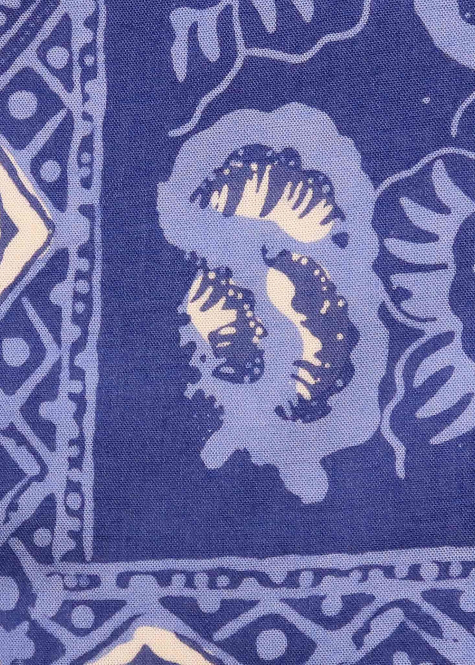 Kasih Co-op Blue Rose Batik Bandana