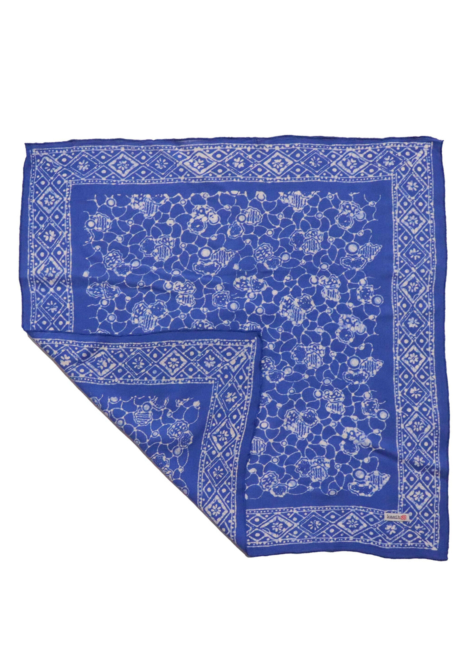 Kasih Co-op Boulder Blue Batik Bandana