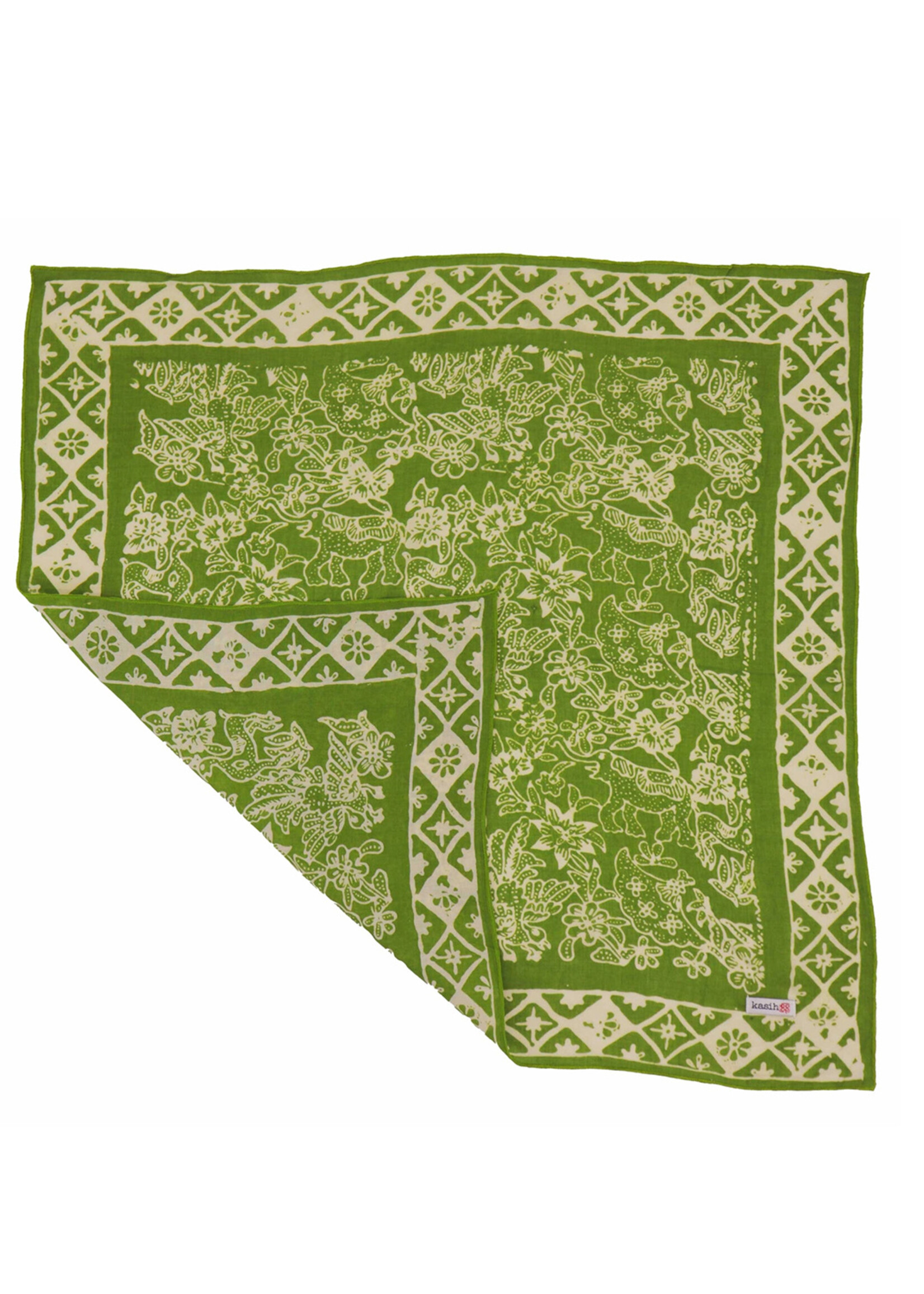 Kasih Co-op Green Serenity Batik Bandana