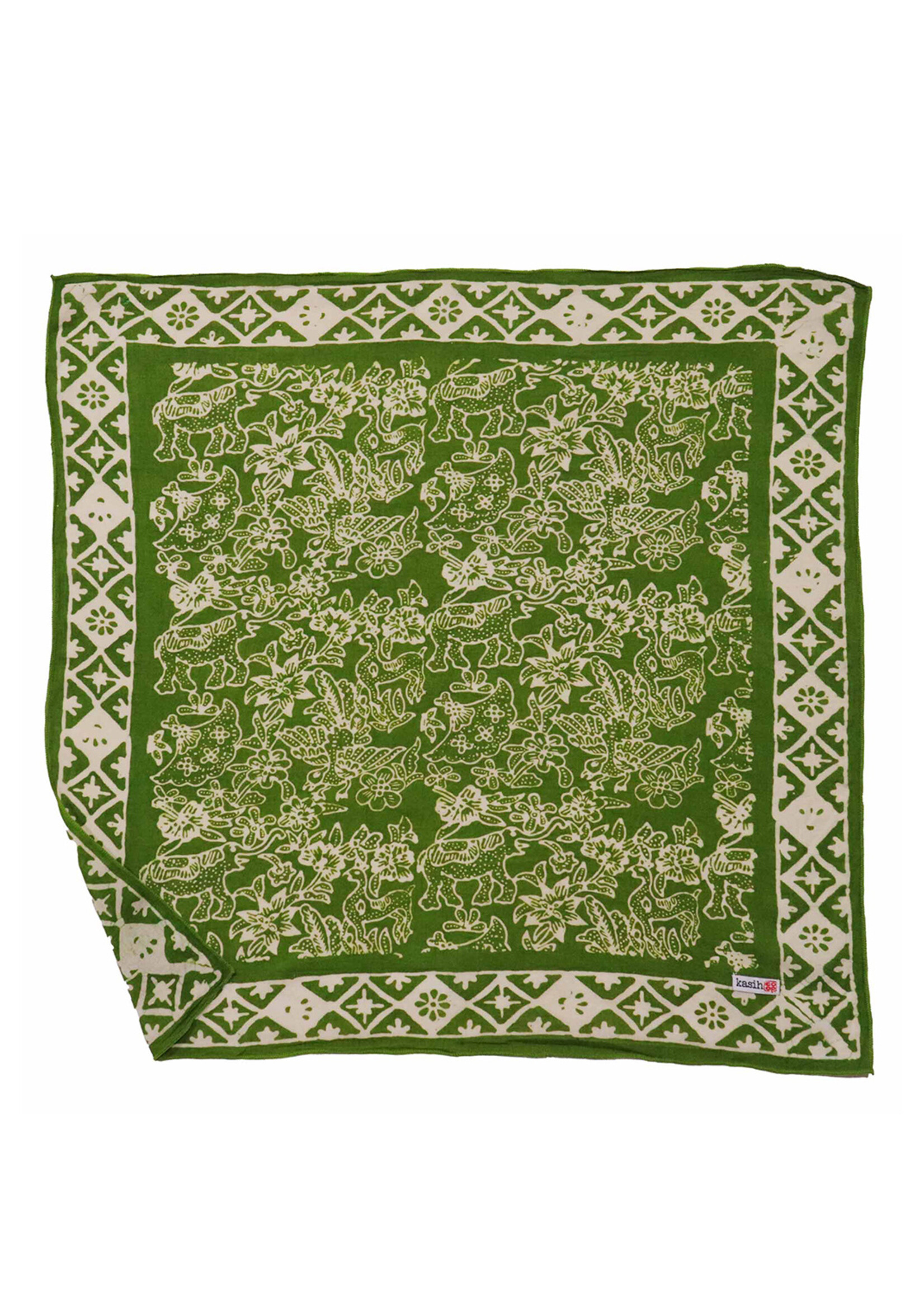 Kasih Co-op Green Serenity Batik Bandana