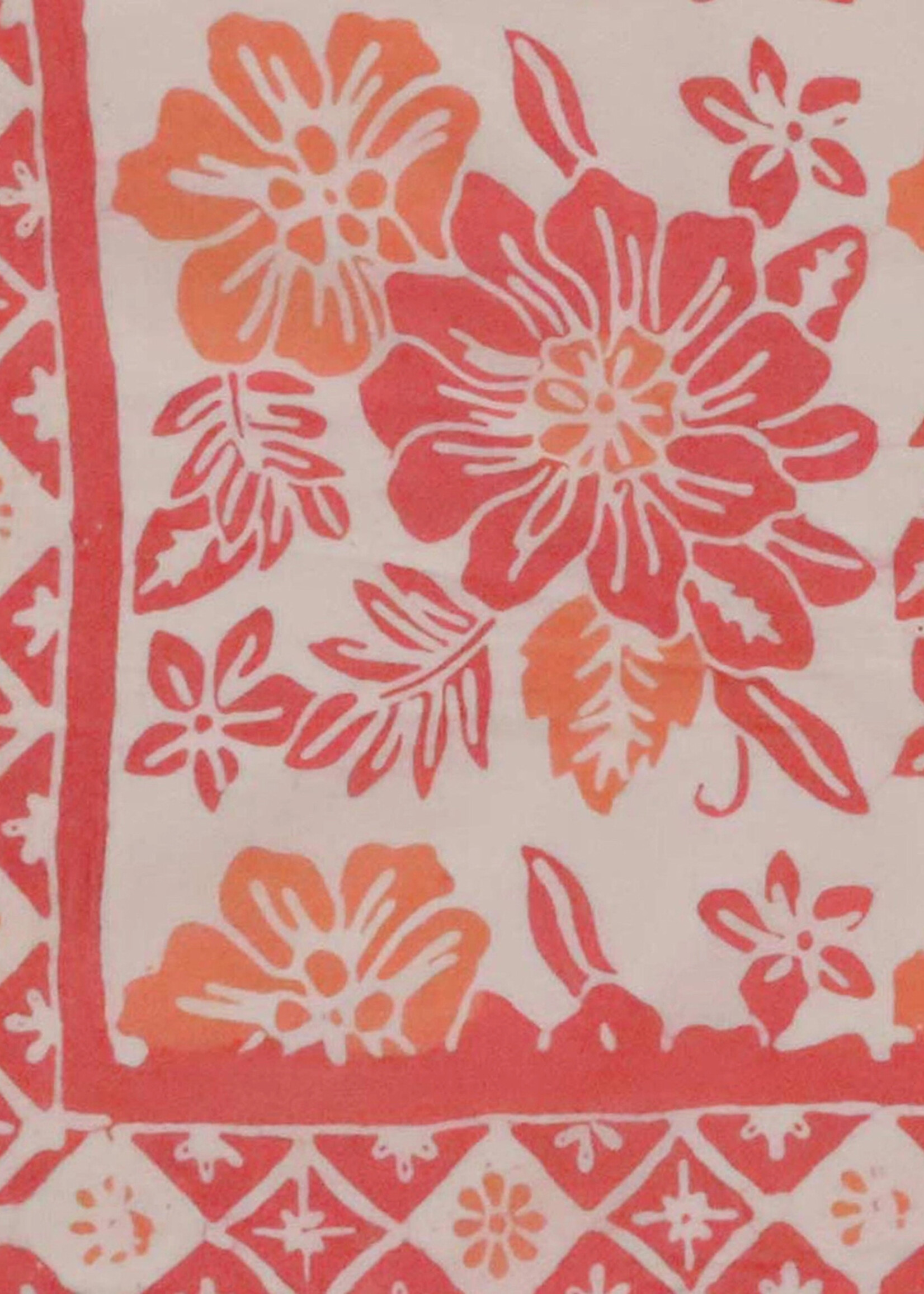 Kasih Co-op Pink Bloom Batik Bandana