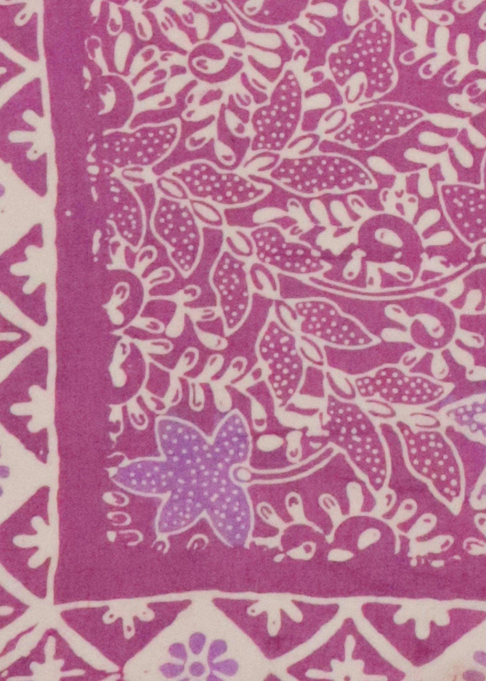 Kasih Co-op Pink Lilac Batik Bandana