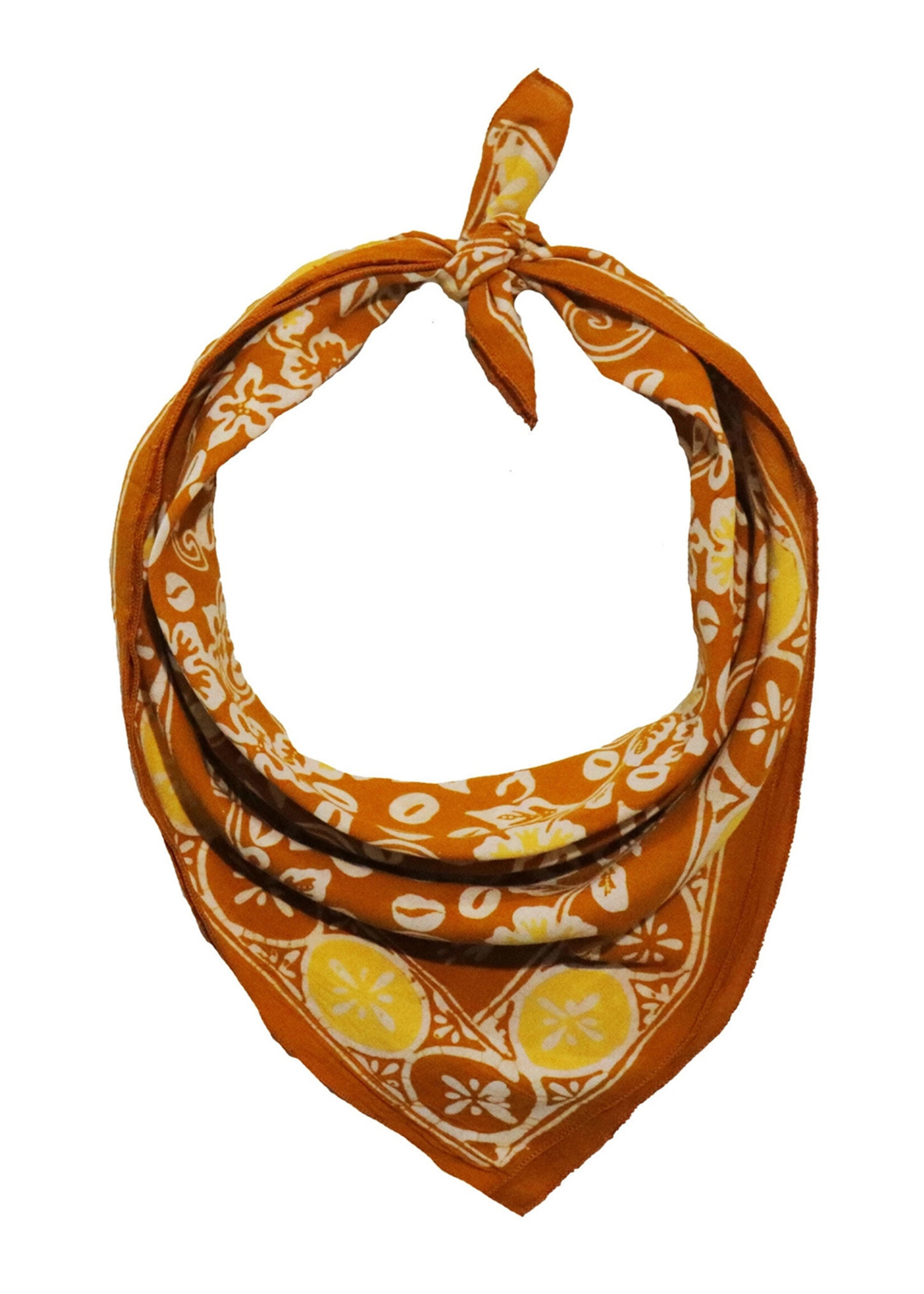 Kasih Co-op Scarlet Sunset Batik Bandana