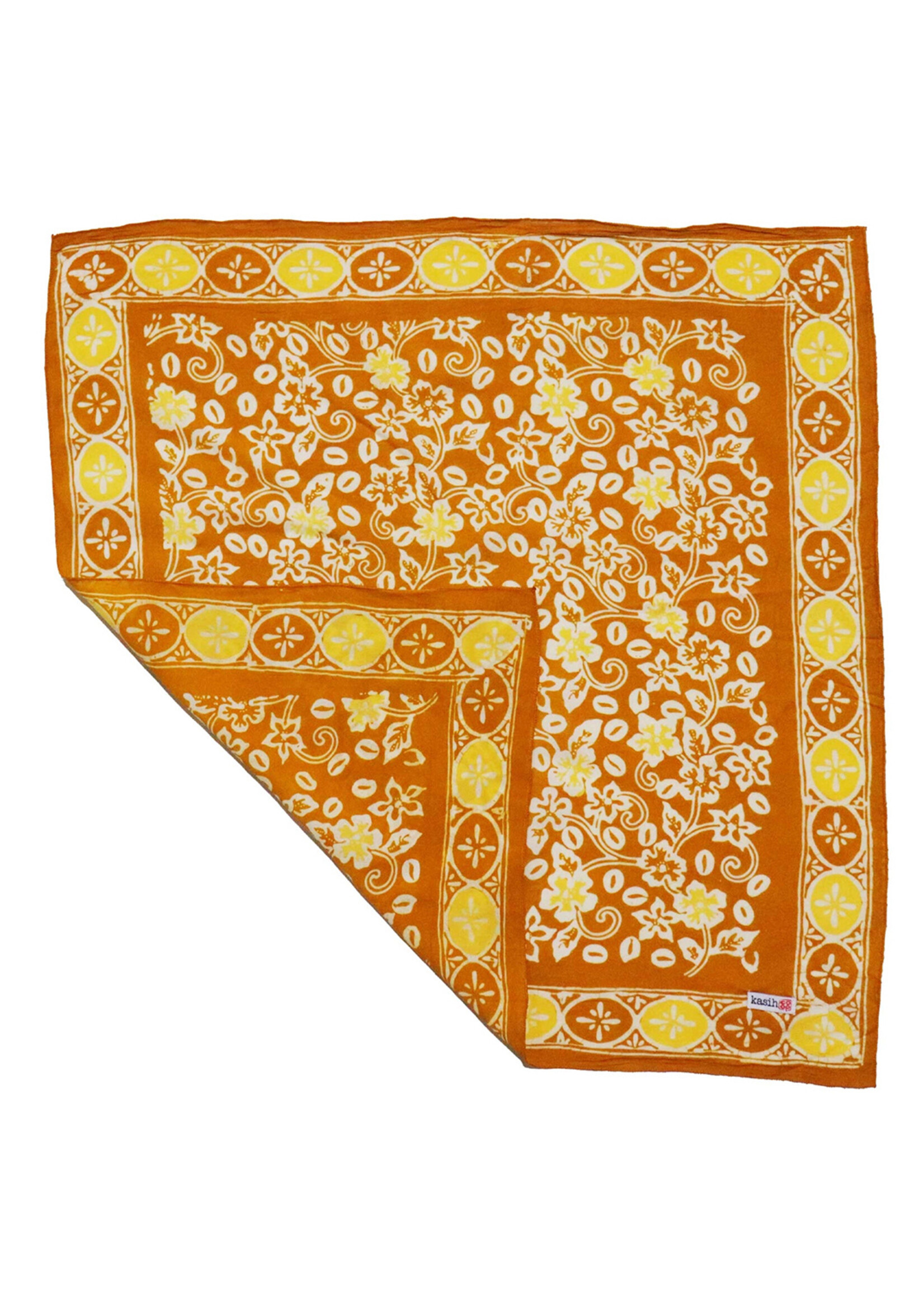 Kasih Co-op Scarlet Sunset Batik Bandana