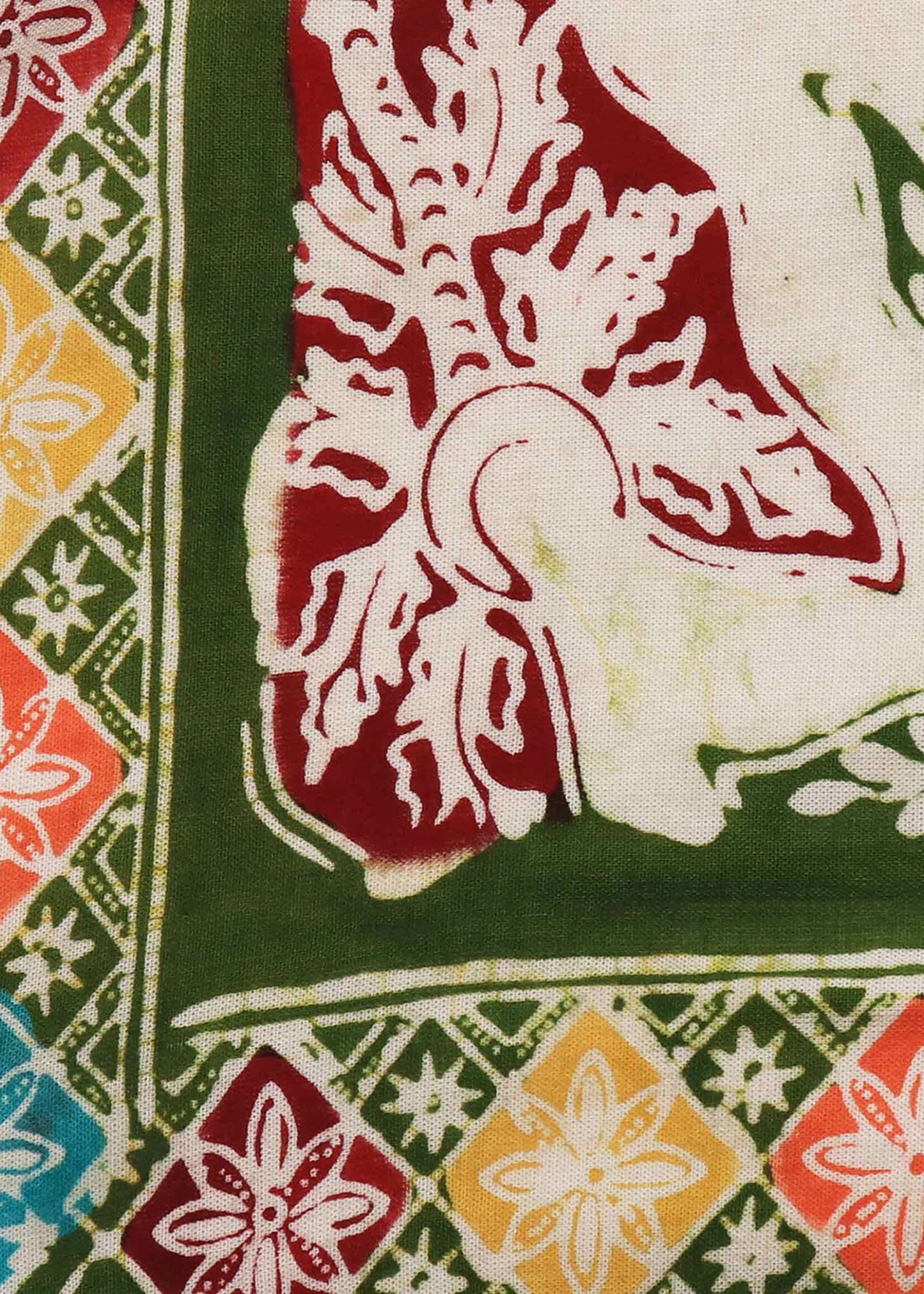 Kasih Co-op Tropical Tapestry Batik Bandana