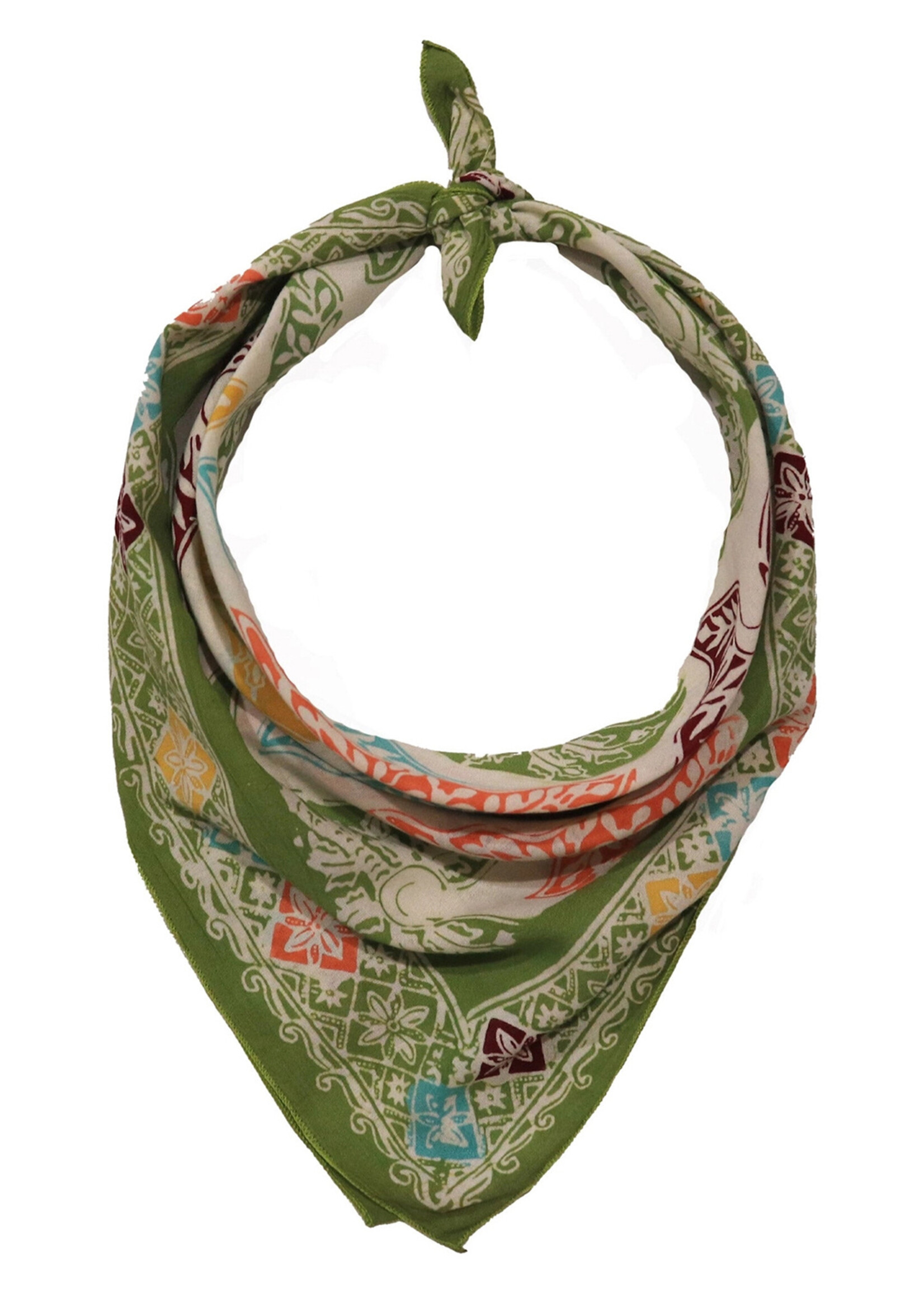 Kasih Co-op Tropical Tapestry Batik Bandana