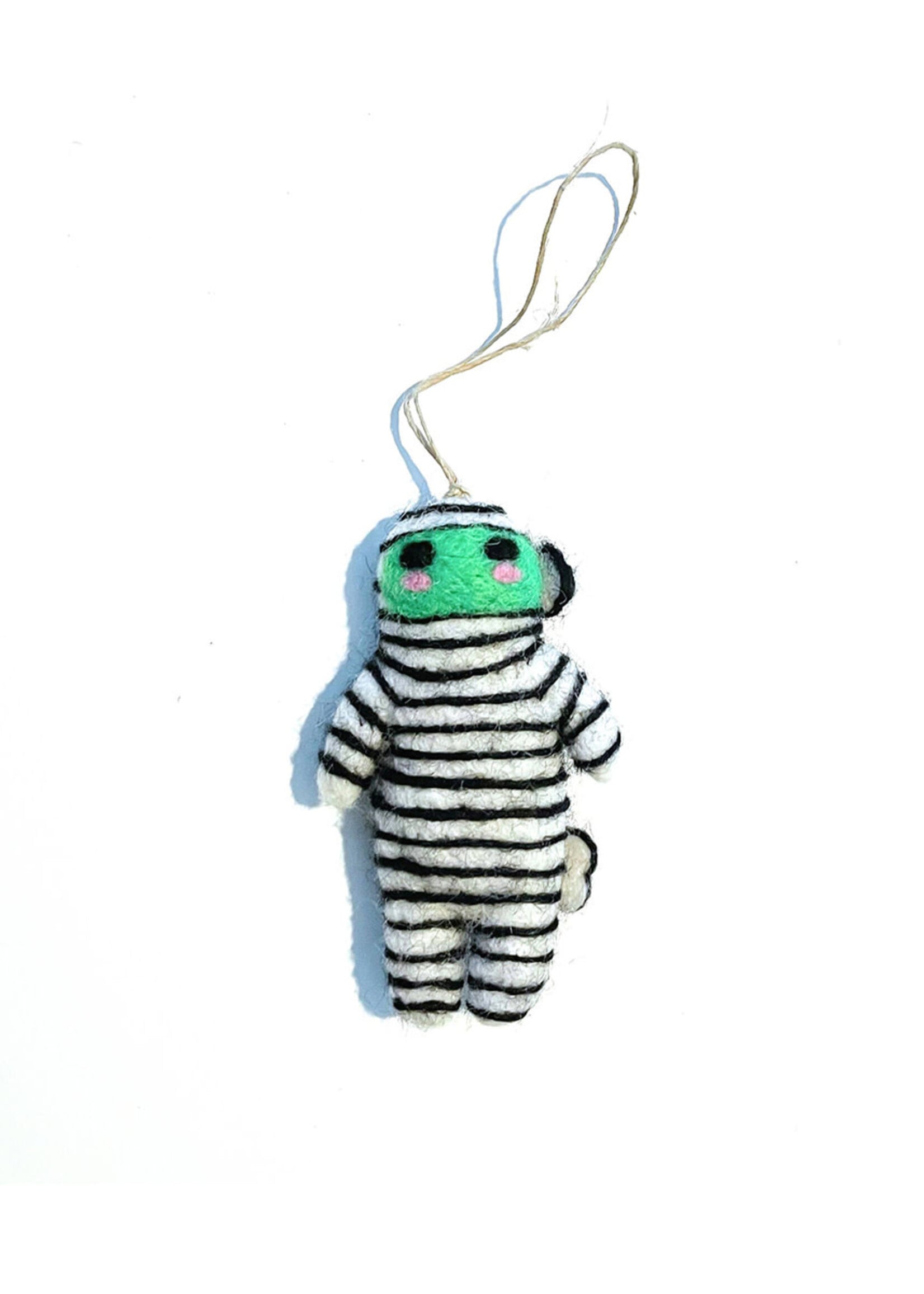 Friendsheep Felt Marvin the Mummy Ornament