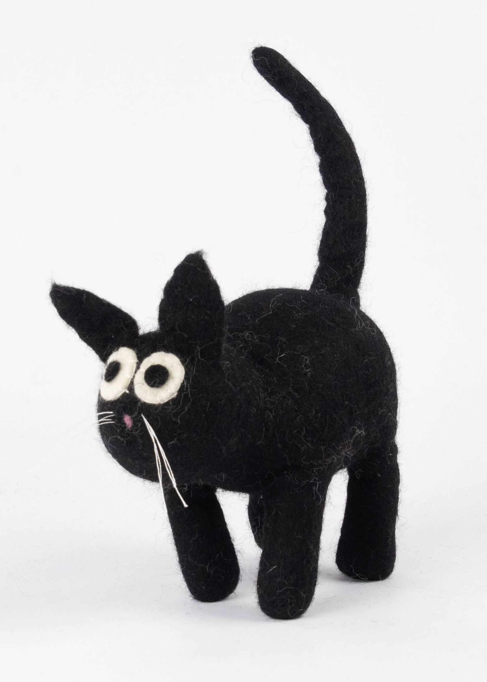 The Winding Road Felt Toy Cat