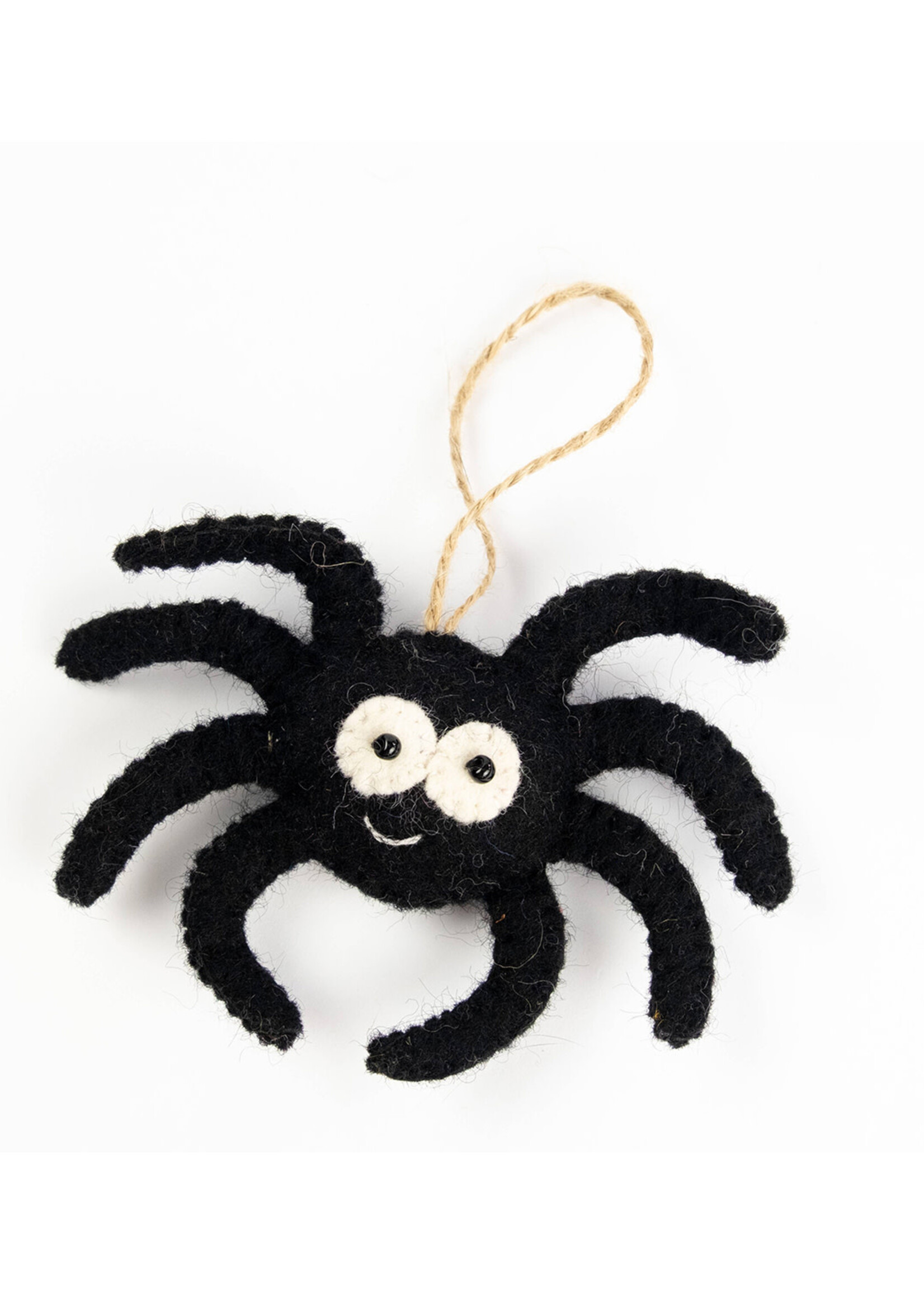 The Winding Road Felt Spider Ornament