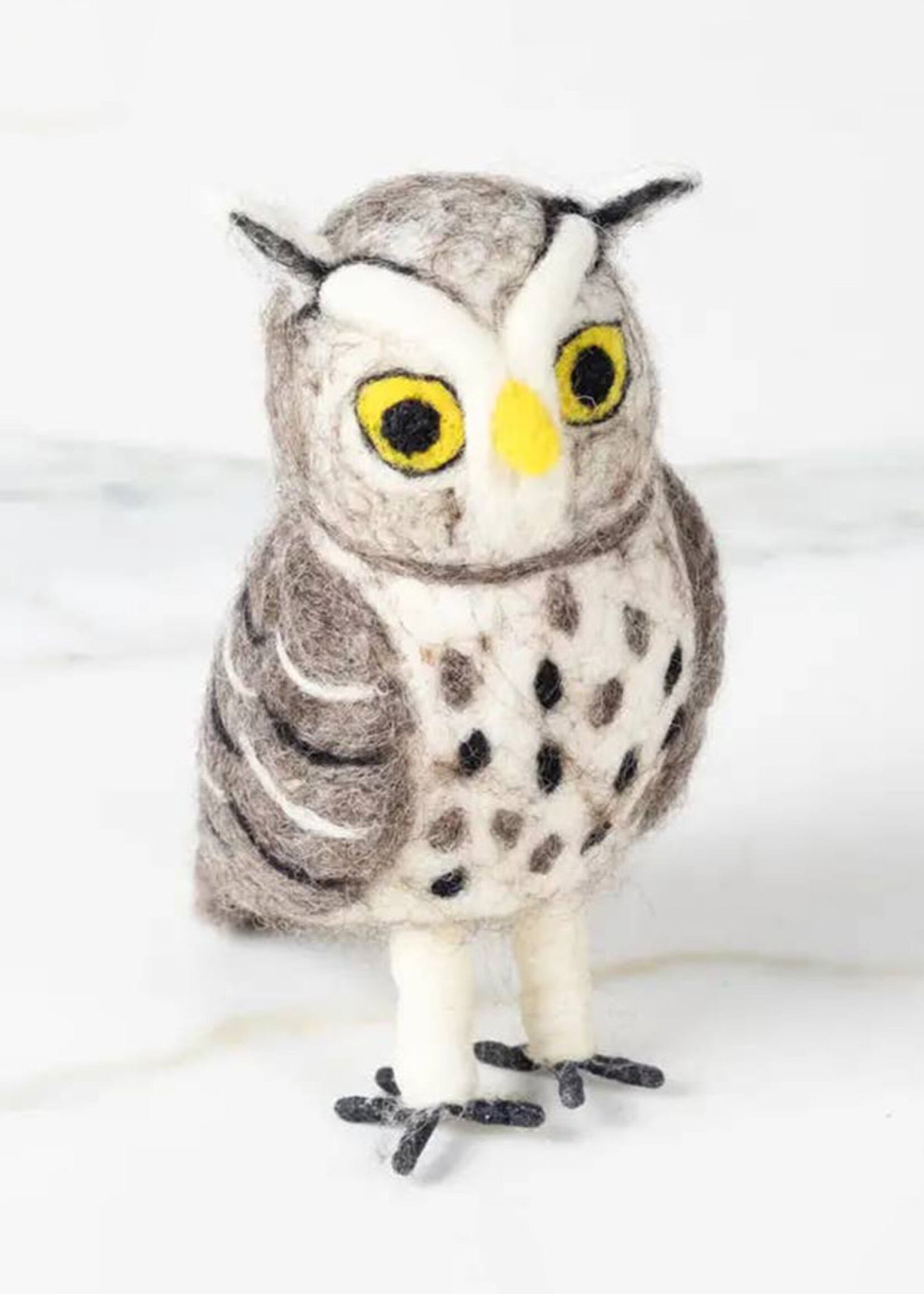 The Winding Road Felt Decor Owl
