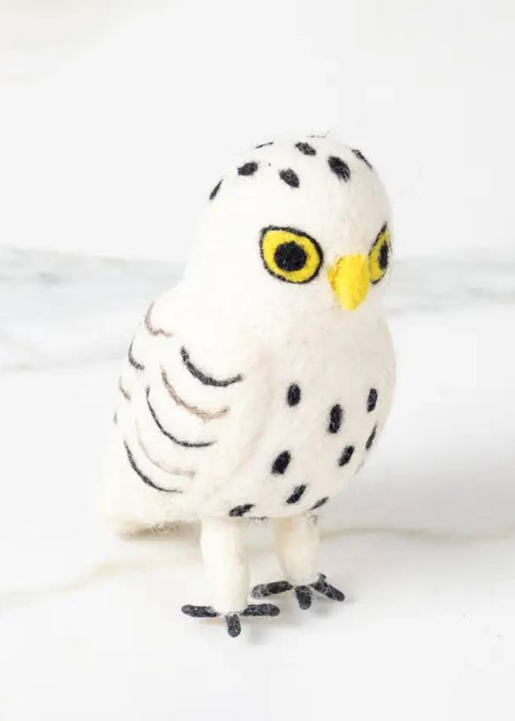 The Winding Road Felt Decor Owl