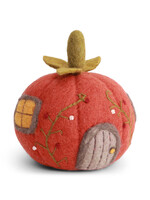 Gry and Sif Felt Pumpkin House