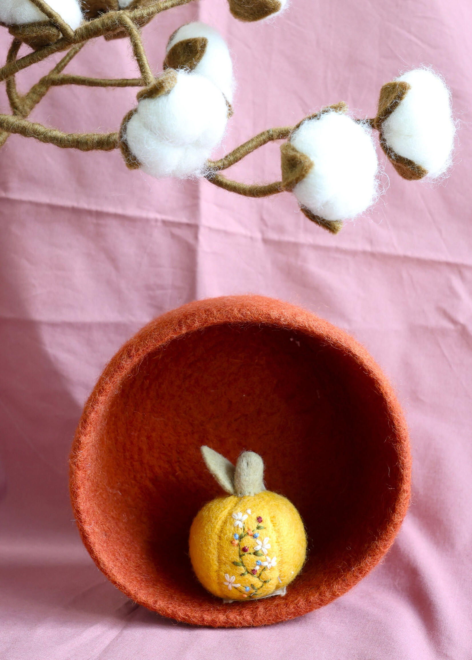Gry and Sif Felt Branch - Cotton