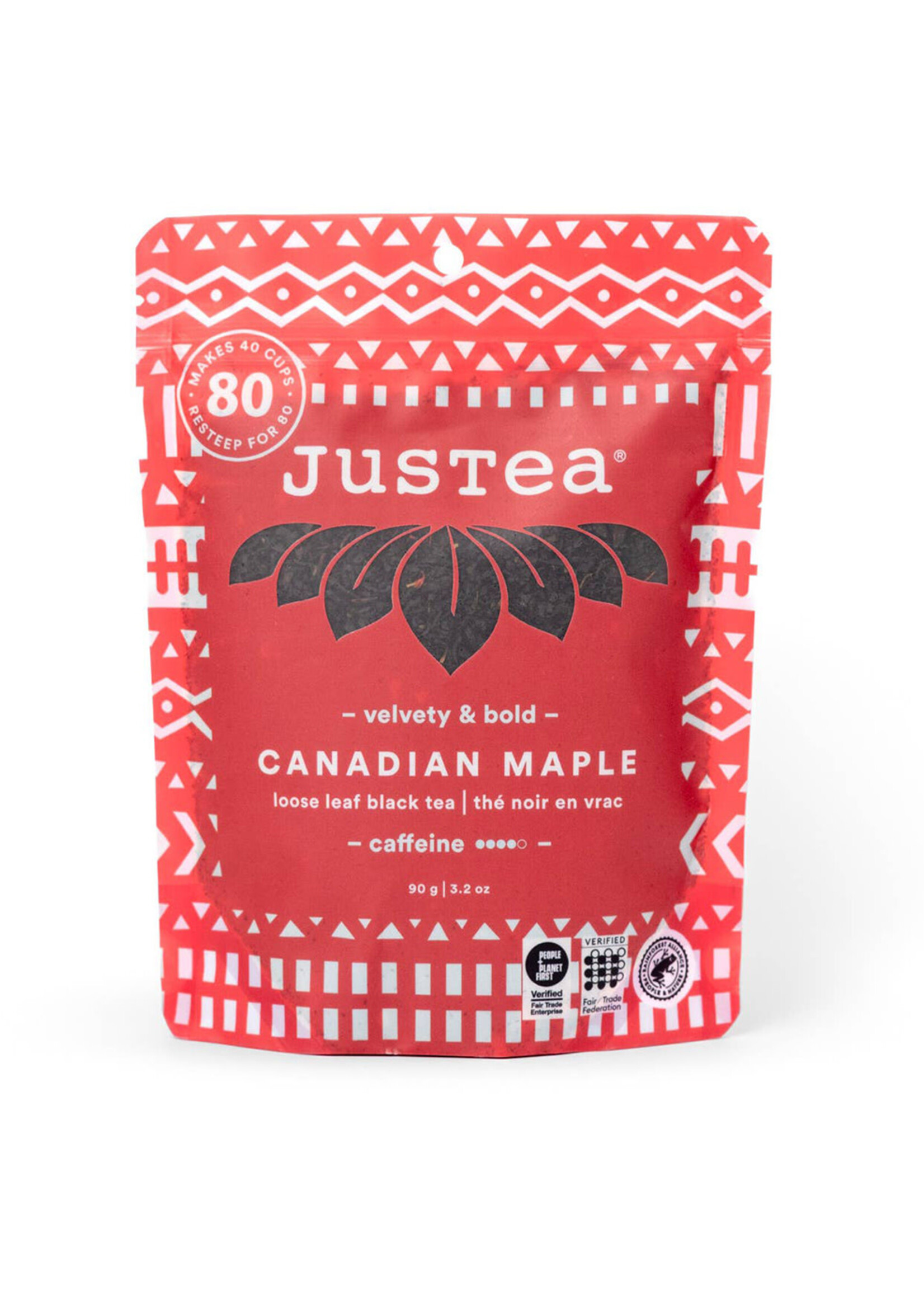 JusTea Canadian Maple Loose Leaf Tea