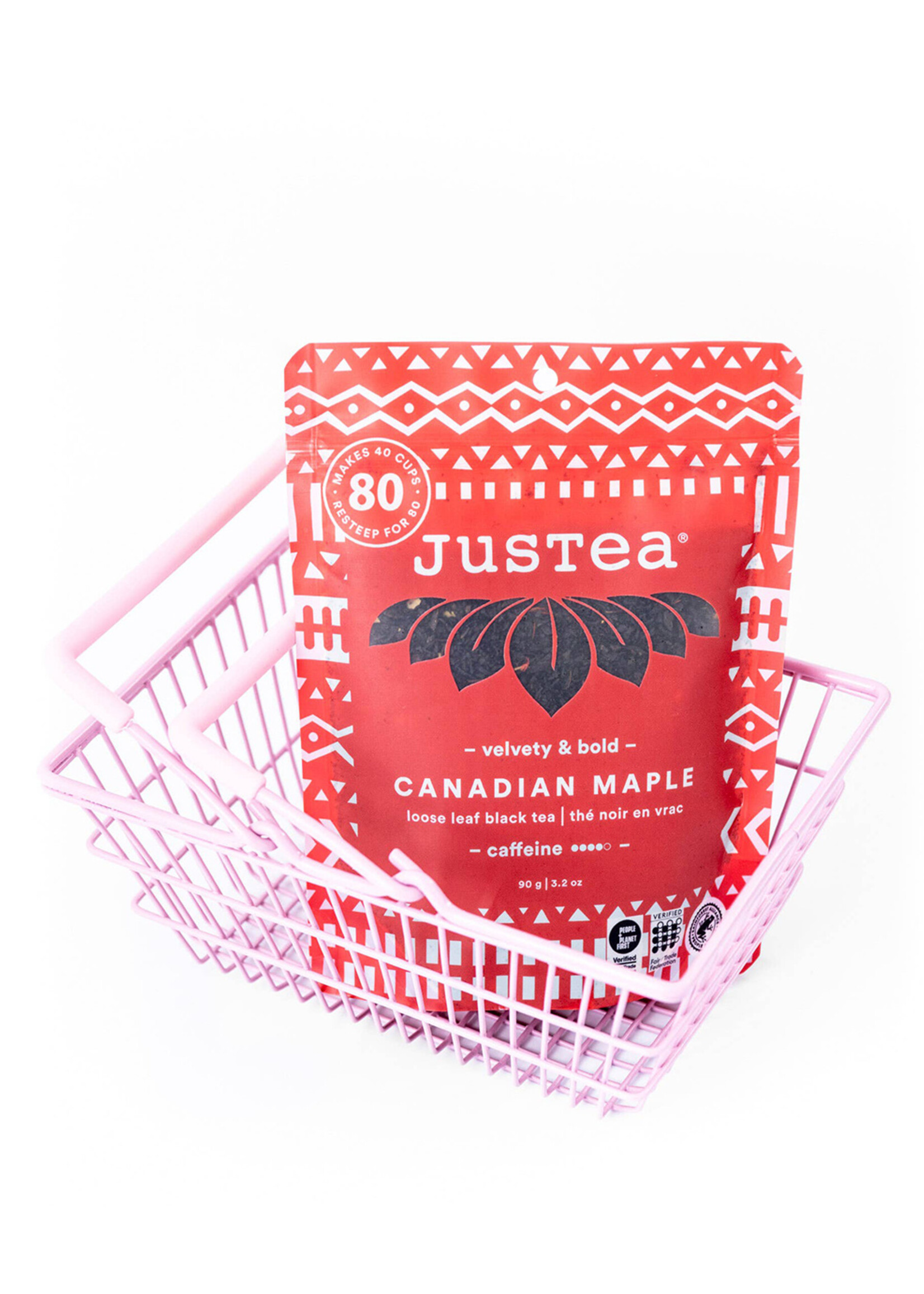 JusTea Canadian Maple Loose Leaf Tea