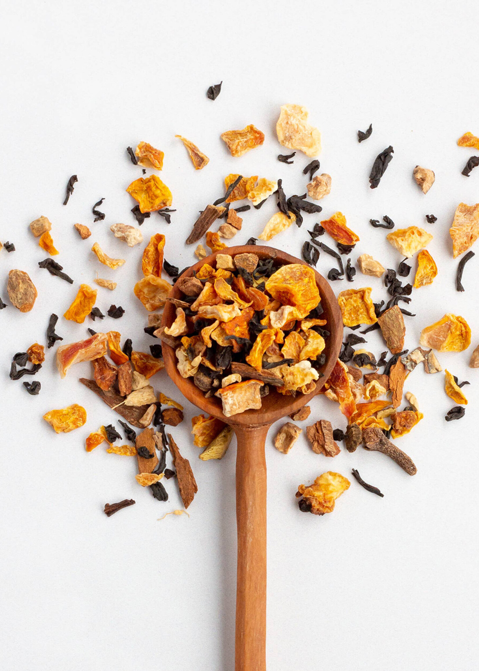 JusTea Pumpkin Spice Loose Leaf Tea