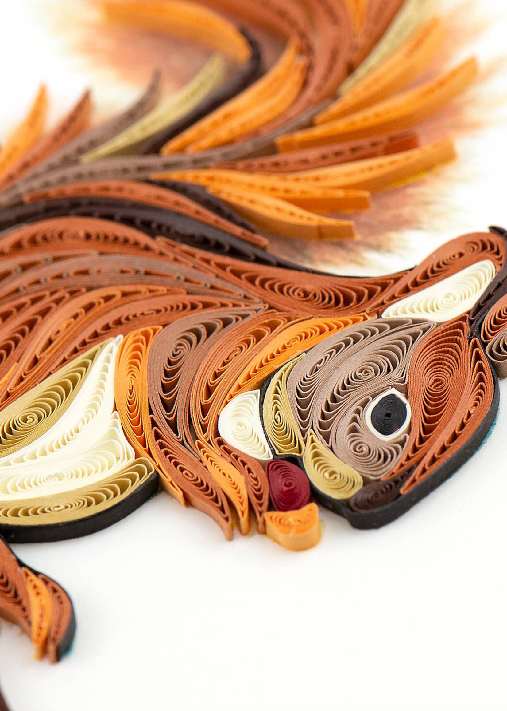Quilling Cards Squirrel Quilling Card